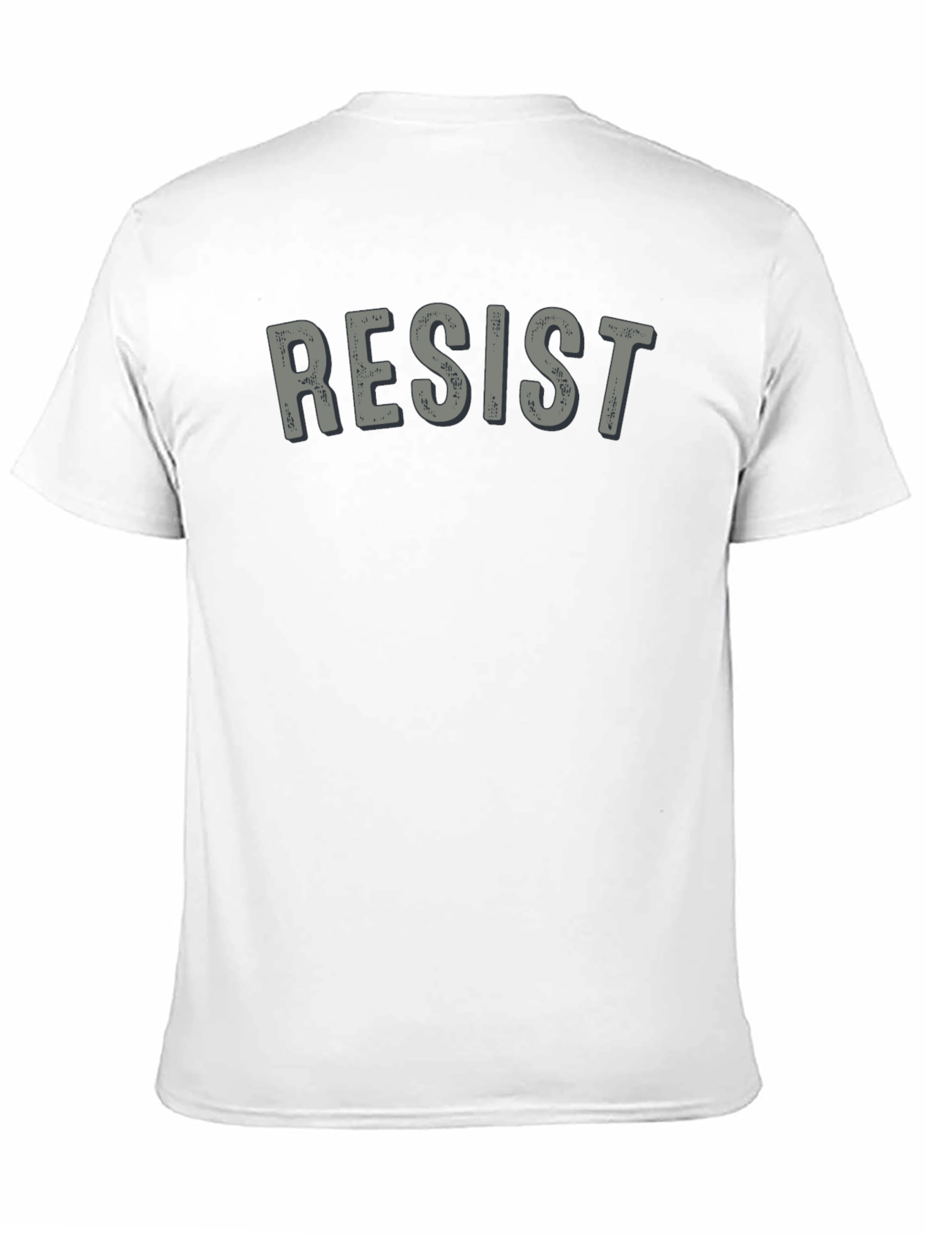 Resist Graphic Tee - Mens Black T-Shirt
