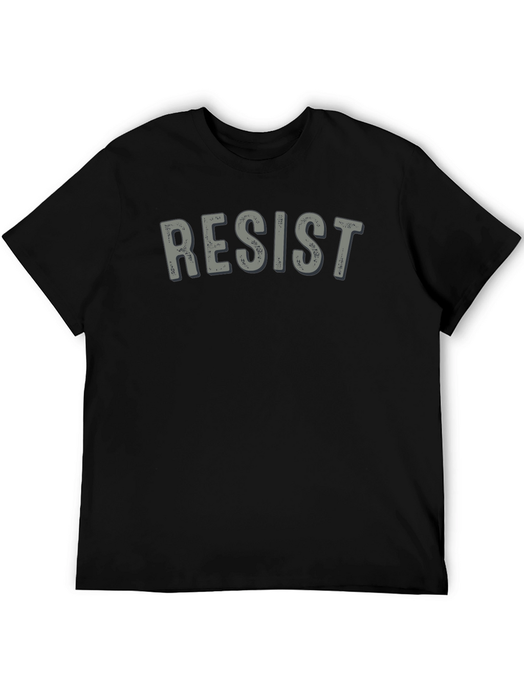 Resist Graphic Tee - Mens Black T-Shirt