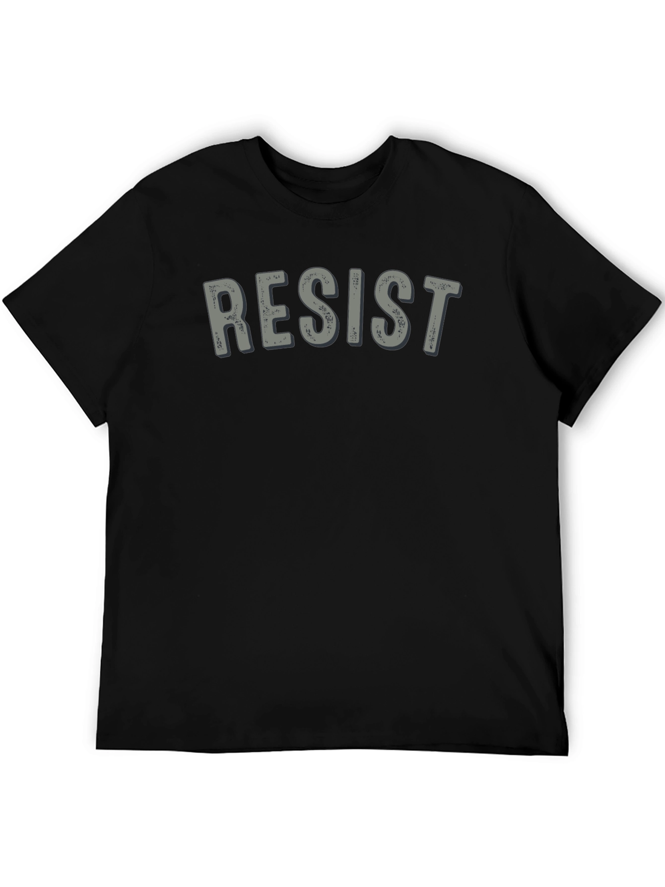 Resist Graphic Tee - Mens Black T-Shirt