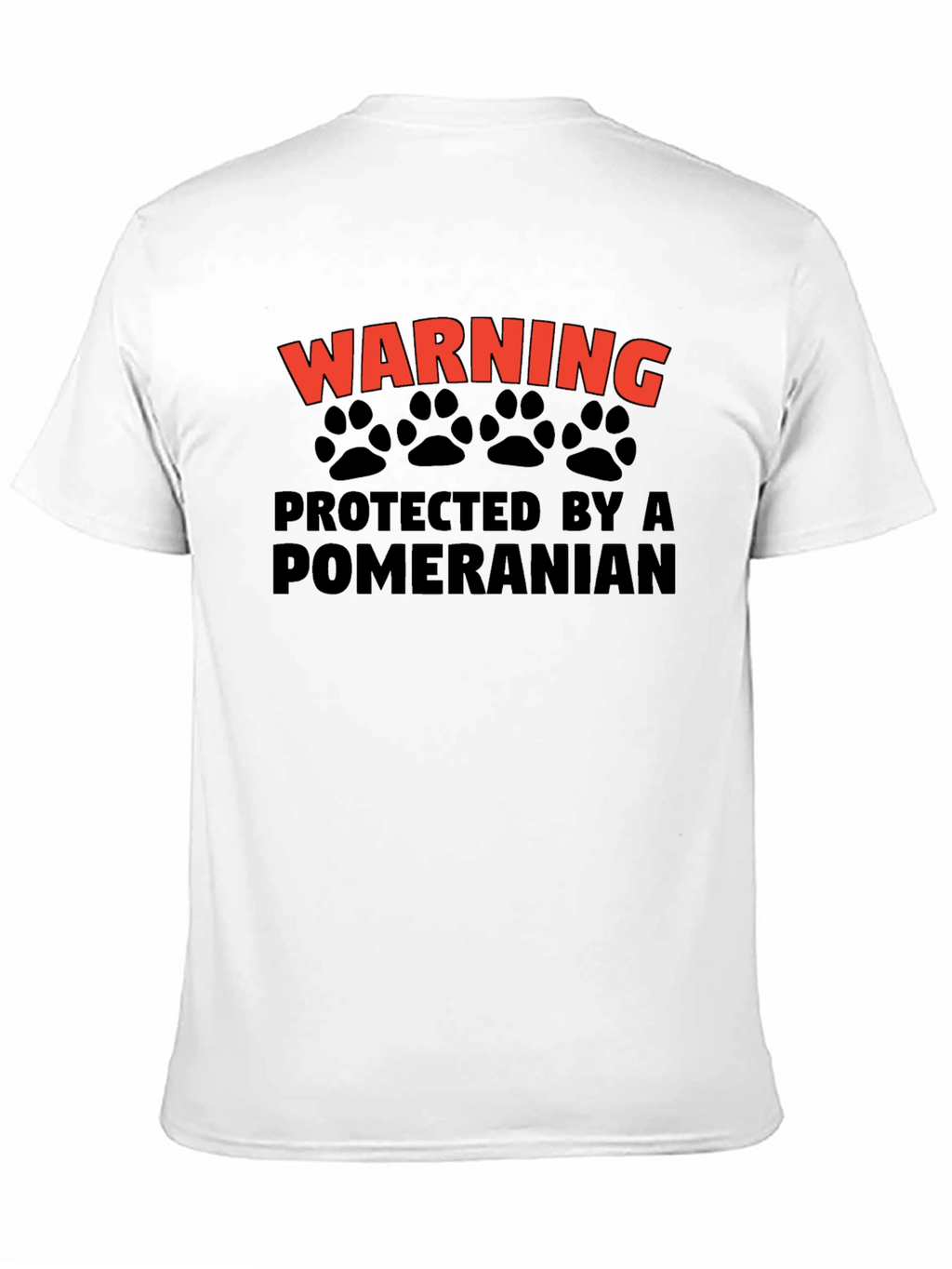 Warning Pomeranian Protected T-Shirt