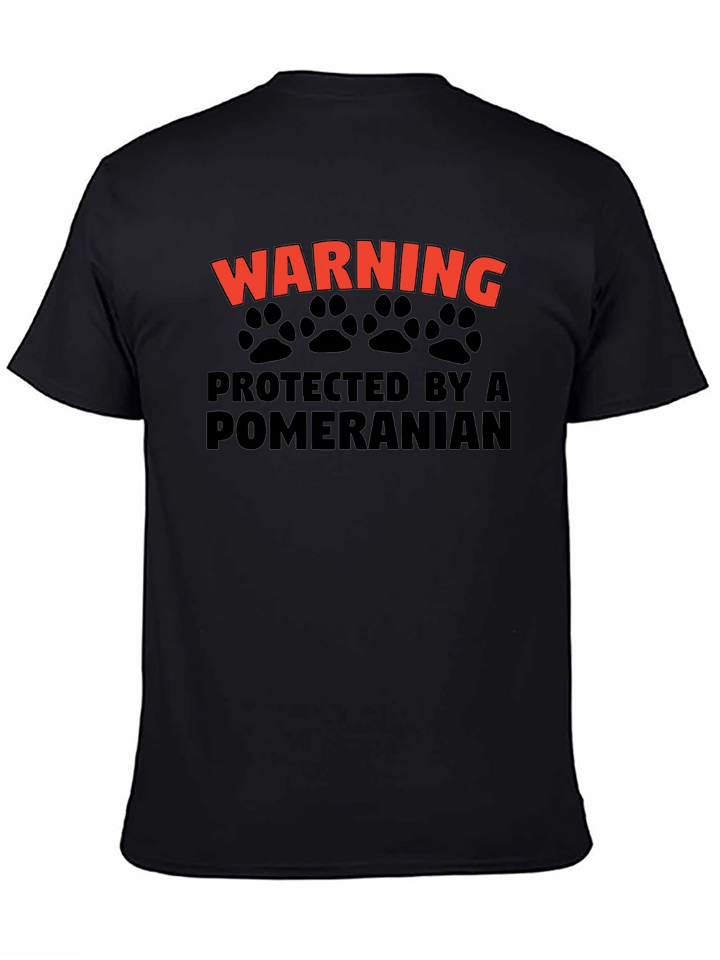 Warning Pomeranian Protected T-Shirt