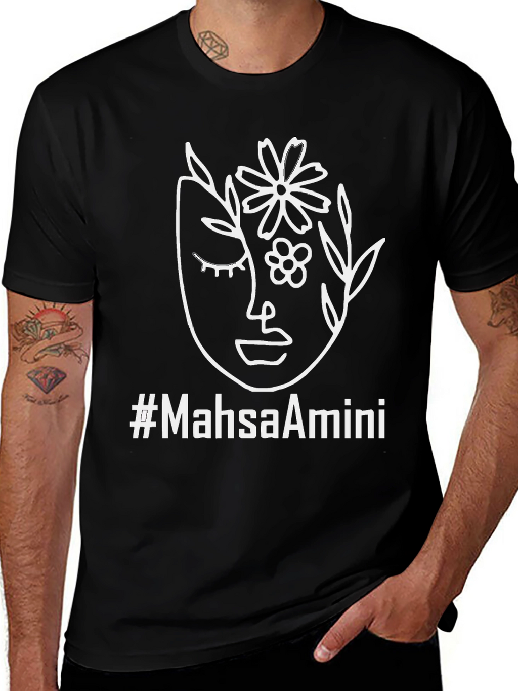 Mahsa Amini T-Shirt - Graphic Tee