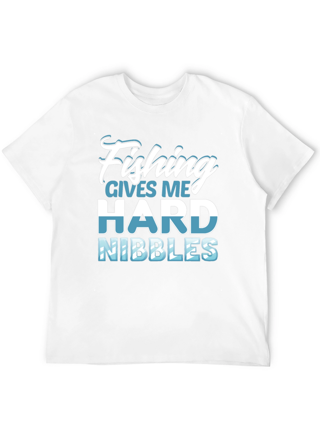 Fishing Hard Nibbles Graphic Tee