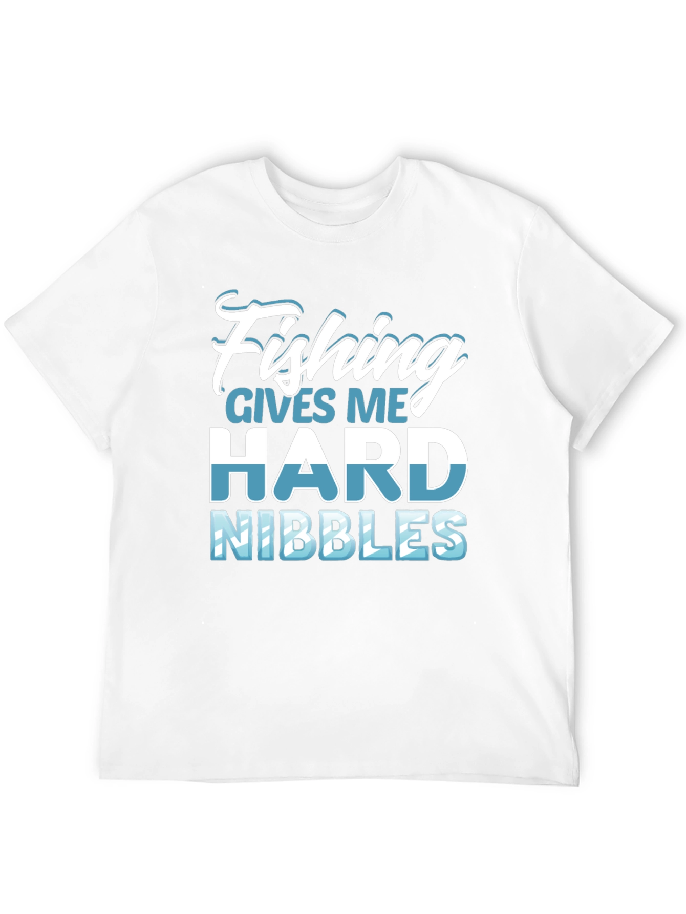 Fishing Hard Nibbles Graphic Tee