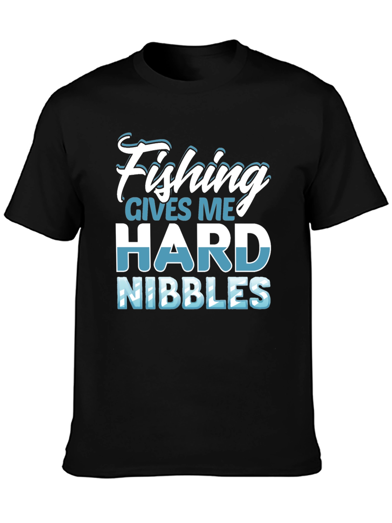 Fishing Hard Nibbles Graphic Tee