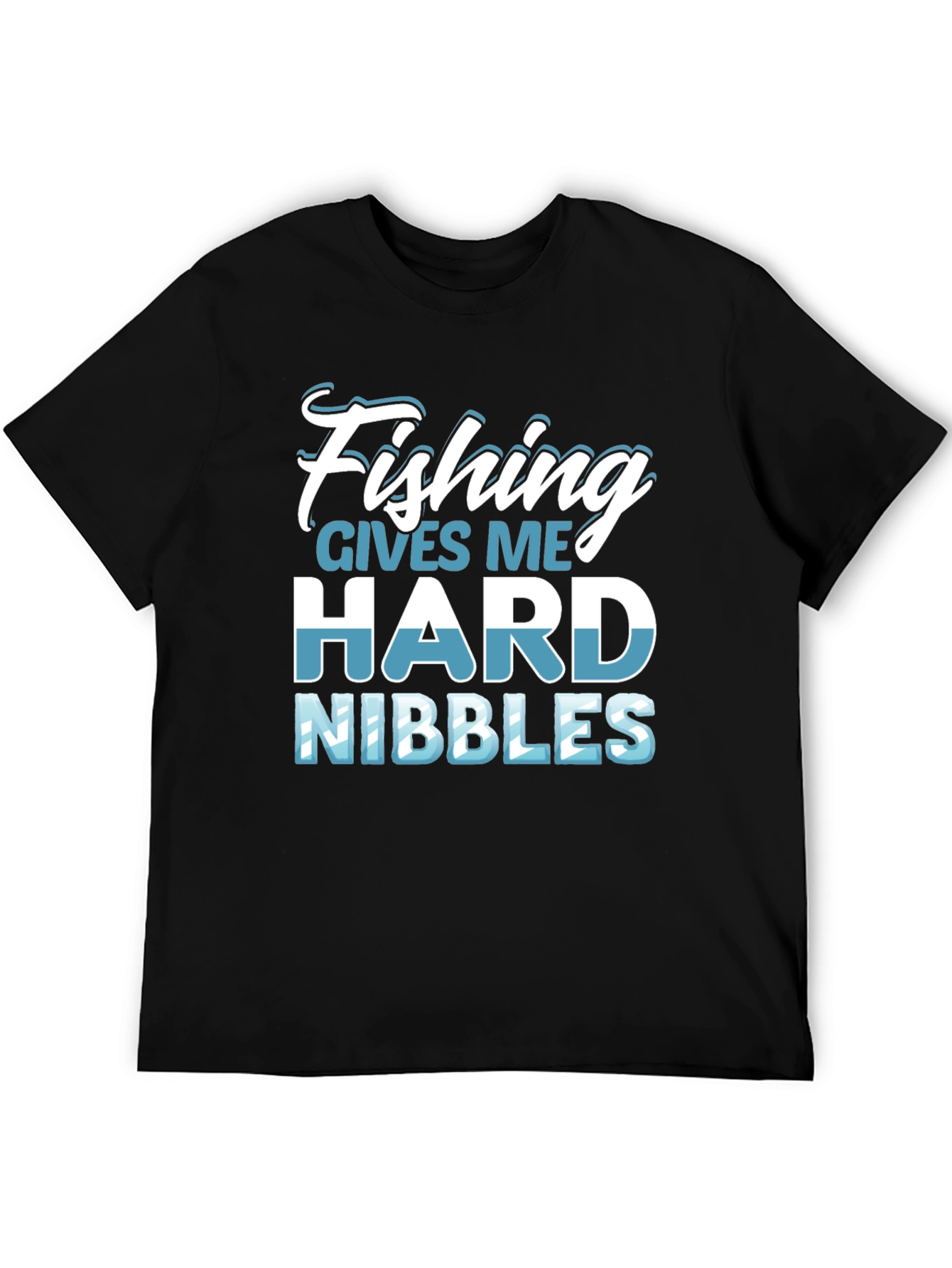 Fishing Hard Nibbles Graphic Tee