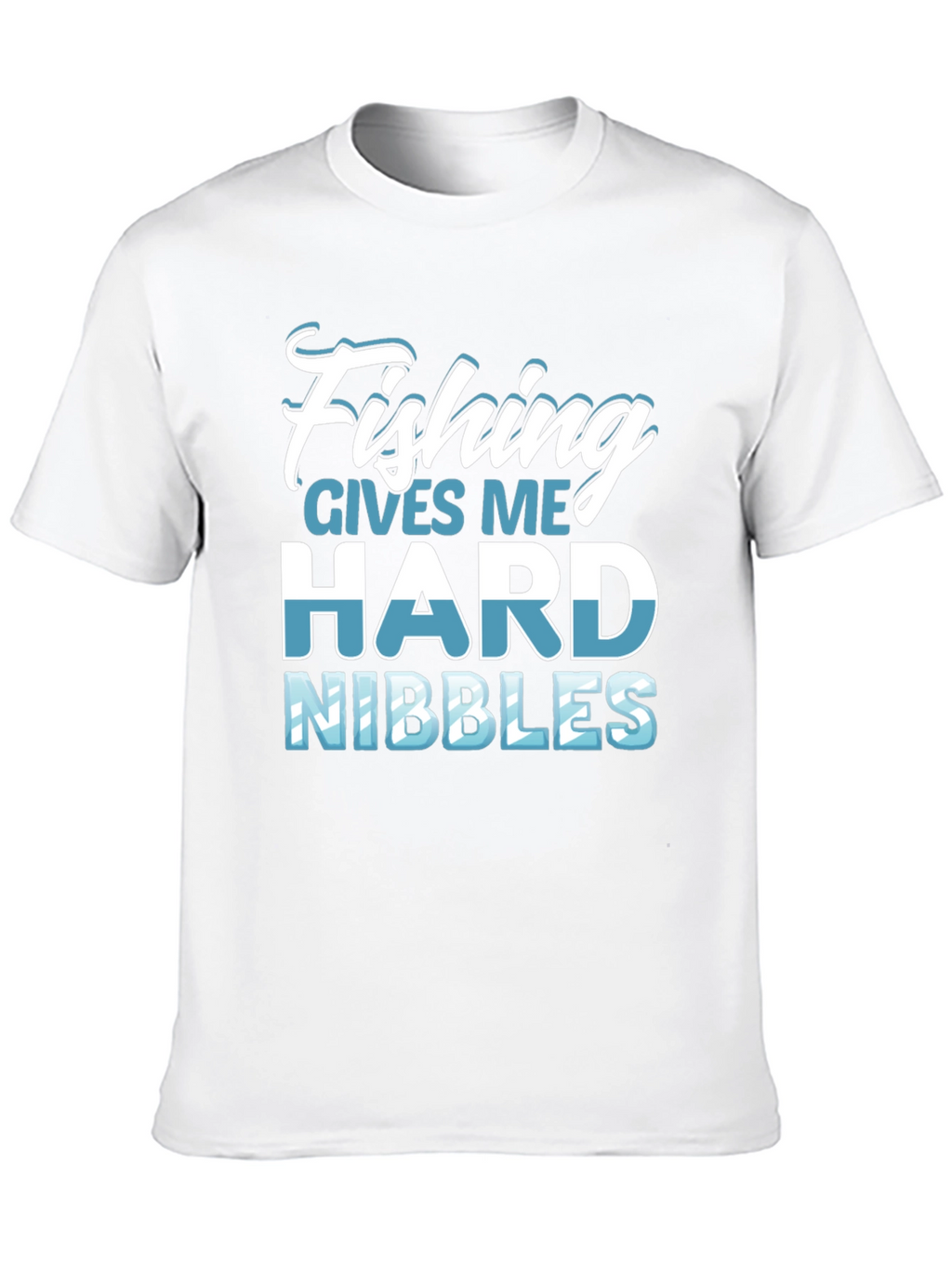Fishing Hard Nibbles Graphic Tee
