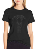 Black Cobra Graphic T-Shirt