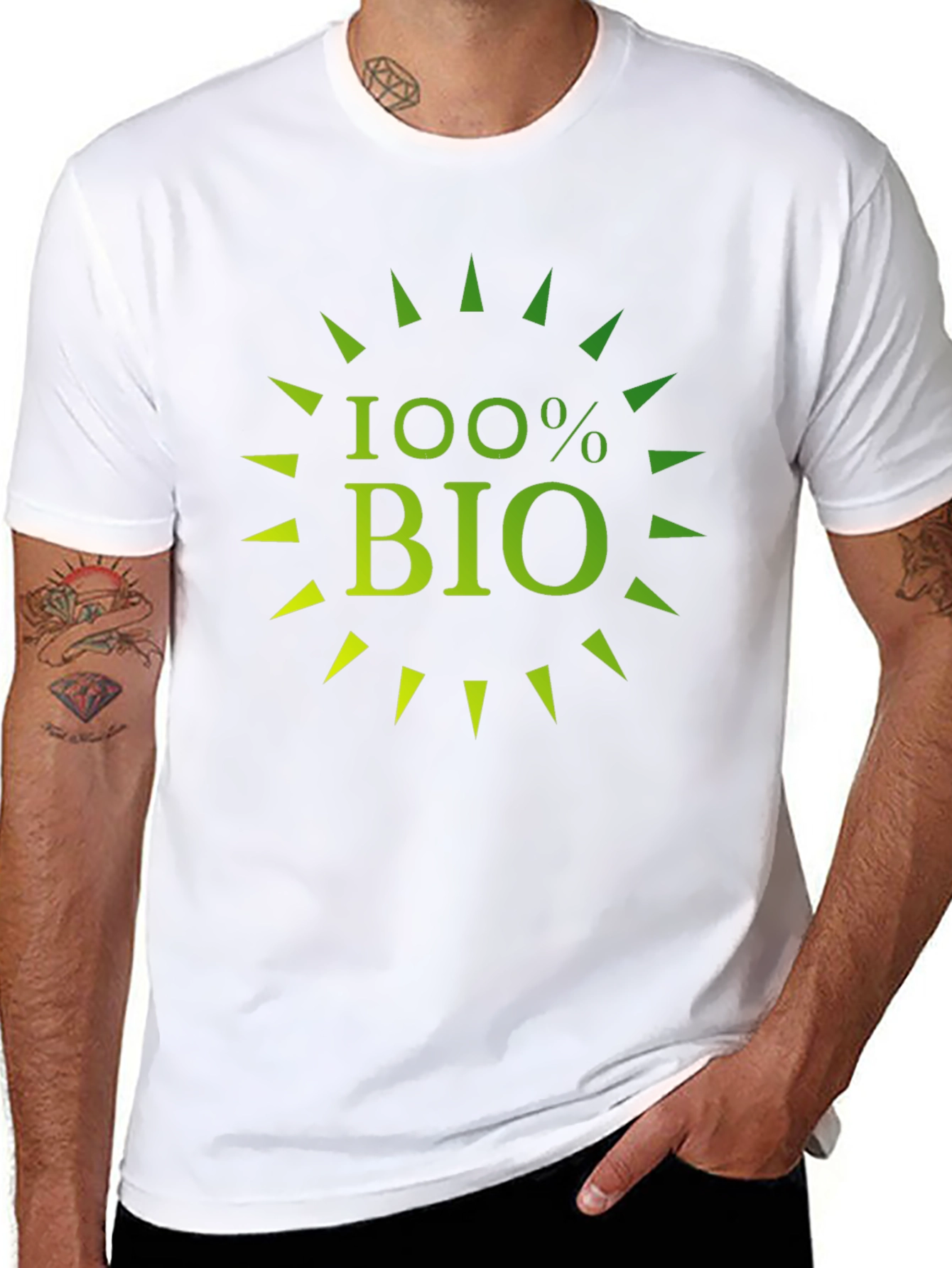 100% BIO Graphic T-Shirt - Sustainable Fashion