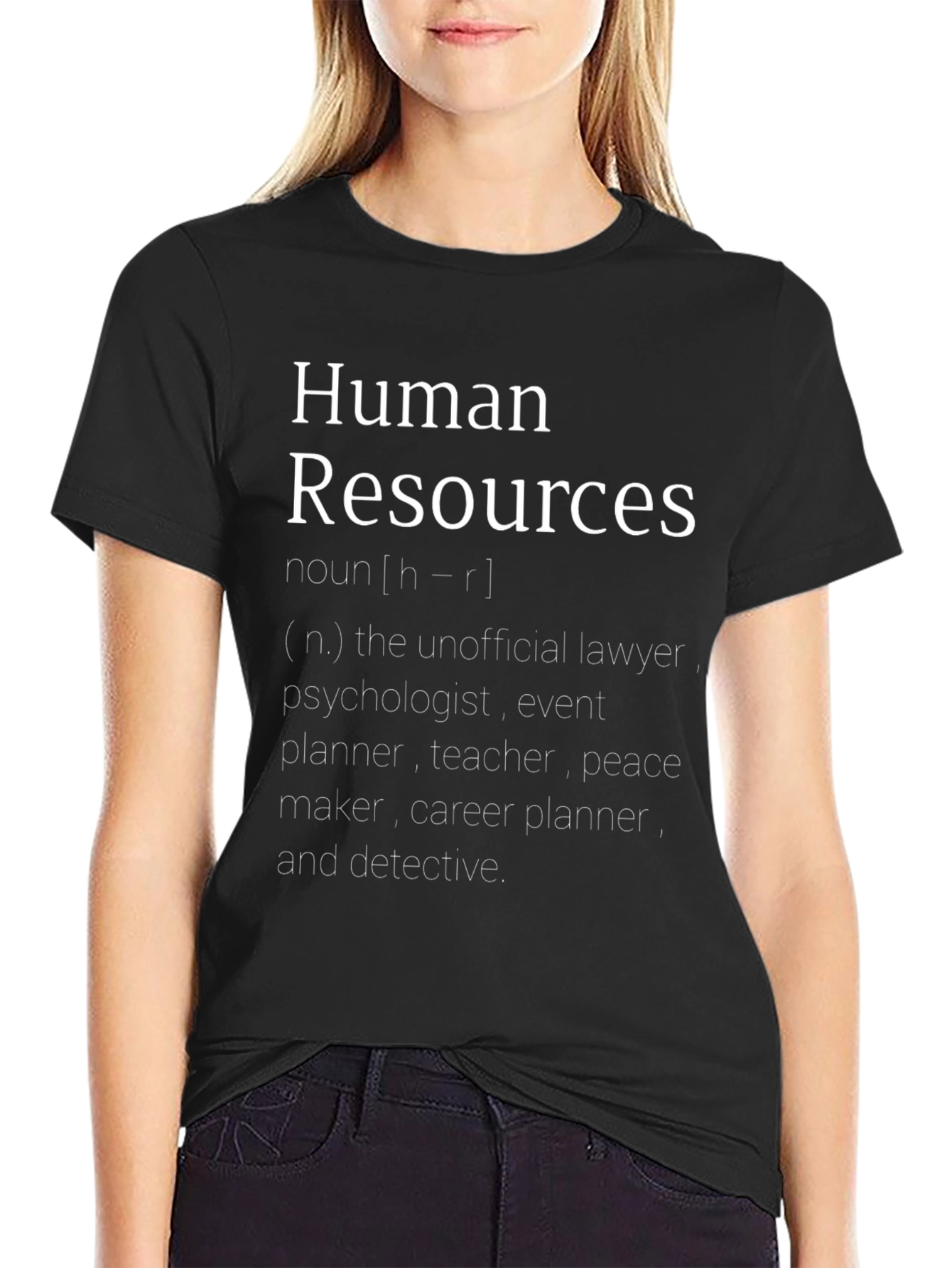 Human Resources Definition T-Shirt