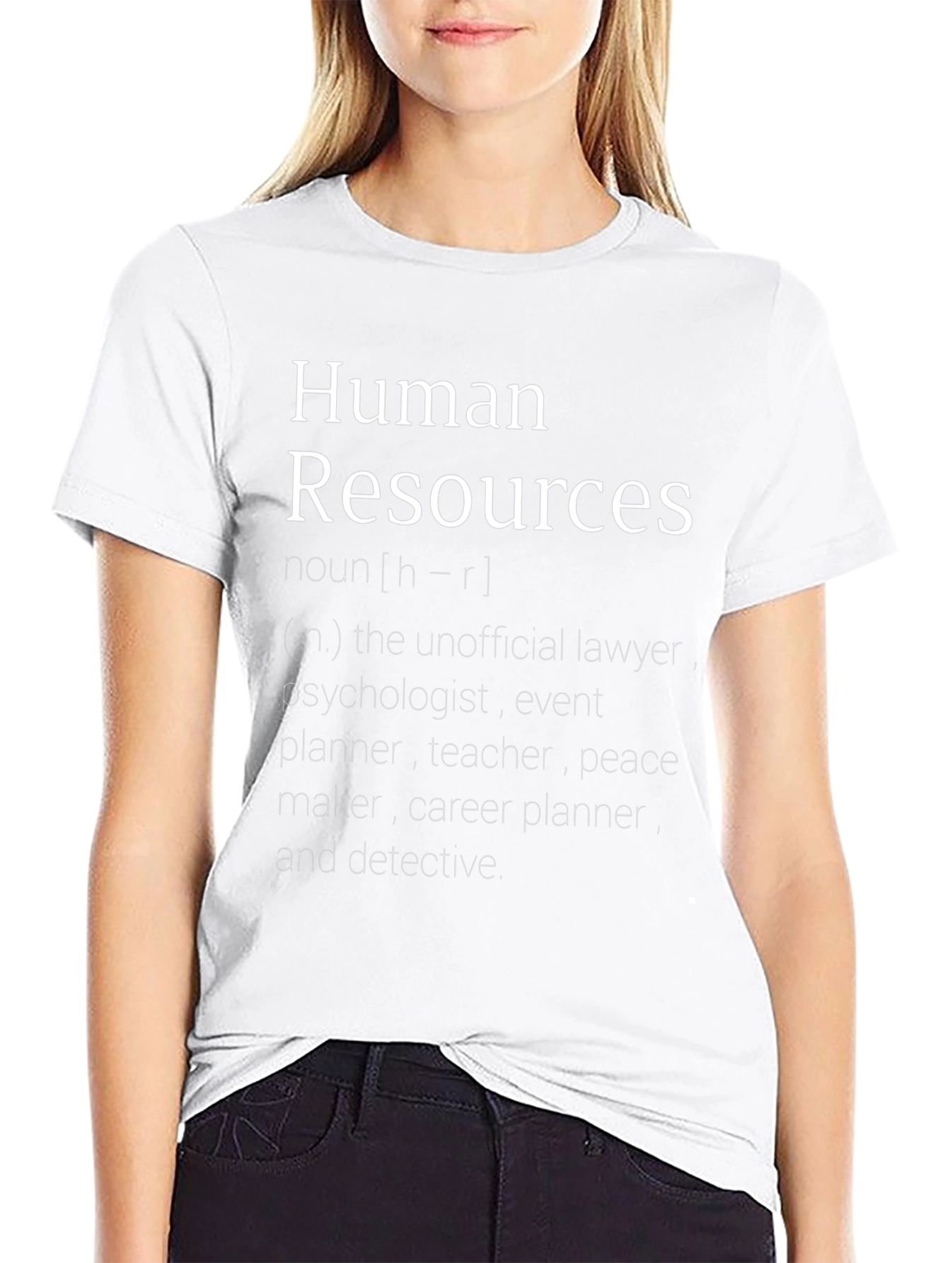 Human Resources Definition T-Shirt