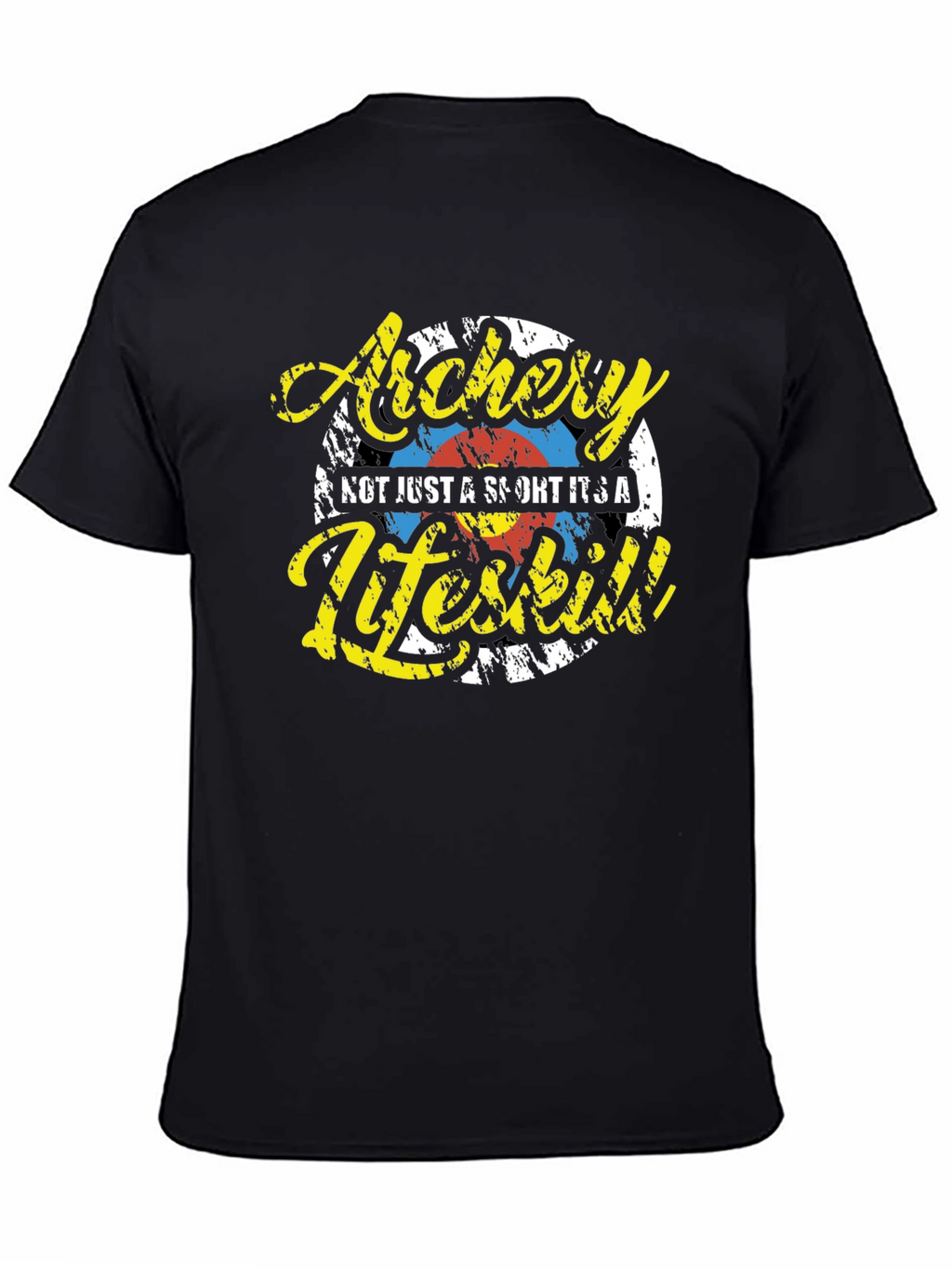 Archery Lifeskill Graphic T-Shirt - Black