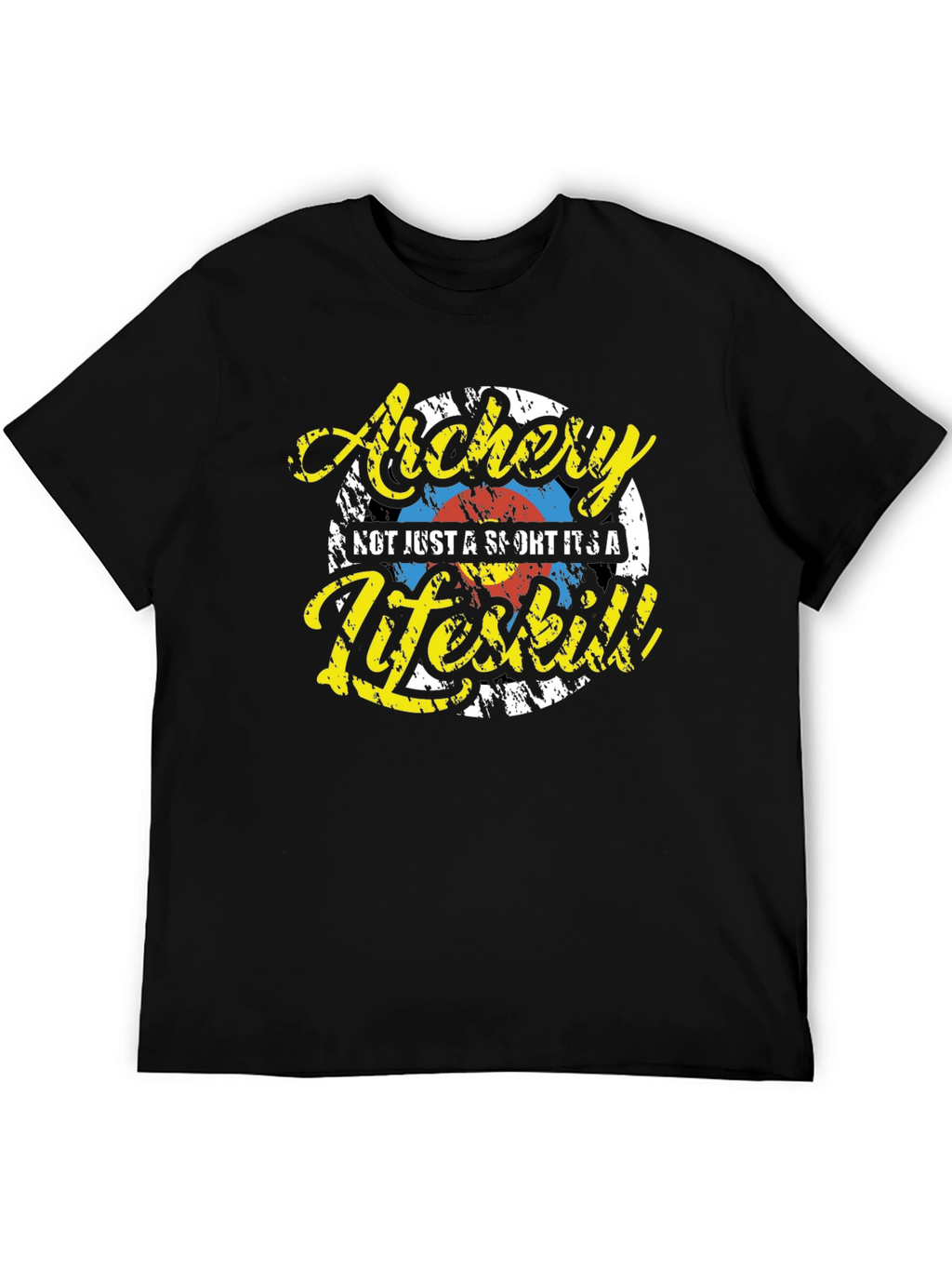 Archery Lifeskill Graphic T-Shirt - Black