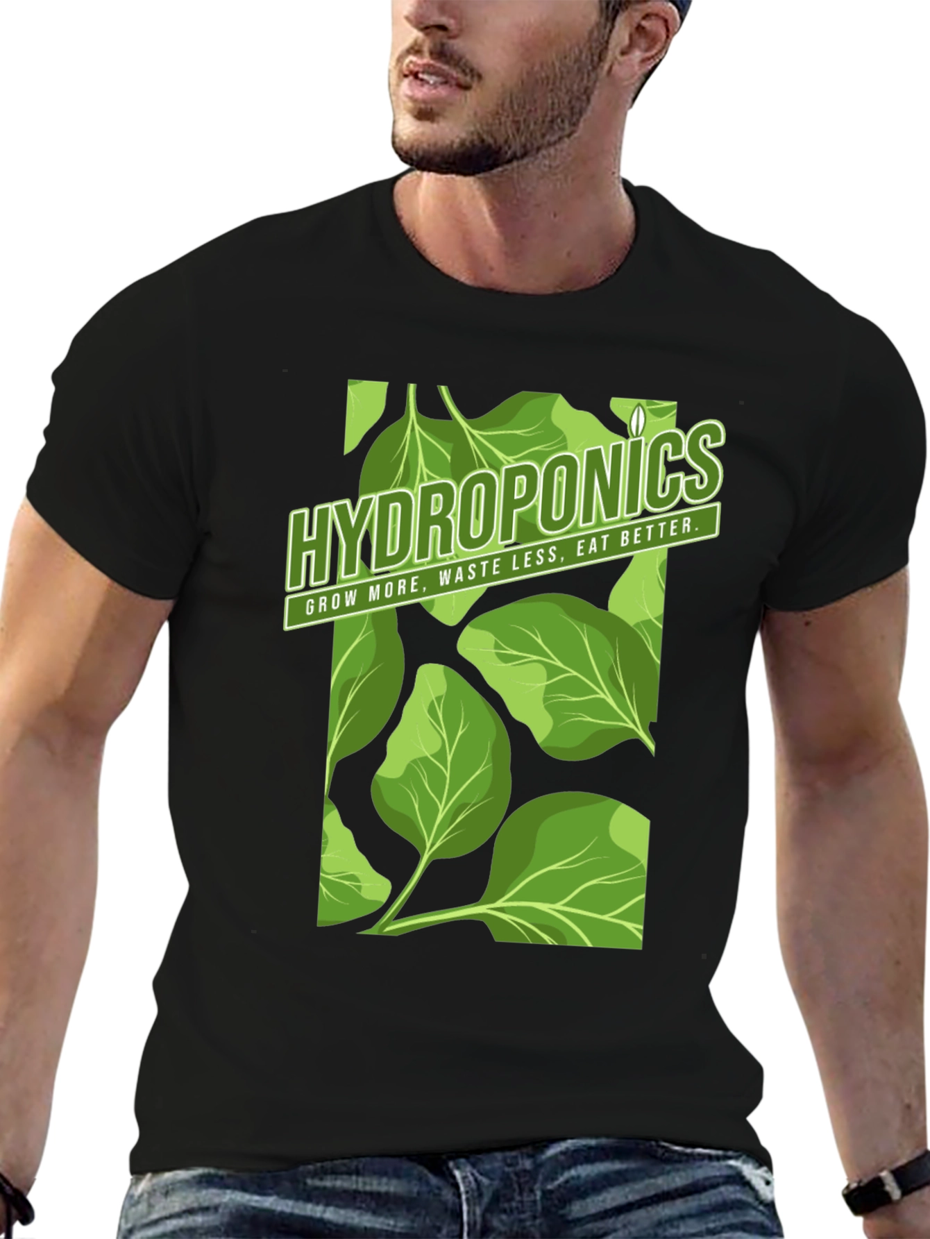 Hydroponics Graphic Tee - Grow More Eat Better
