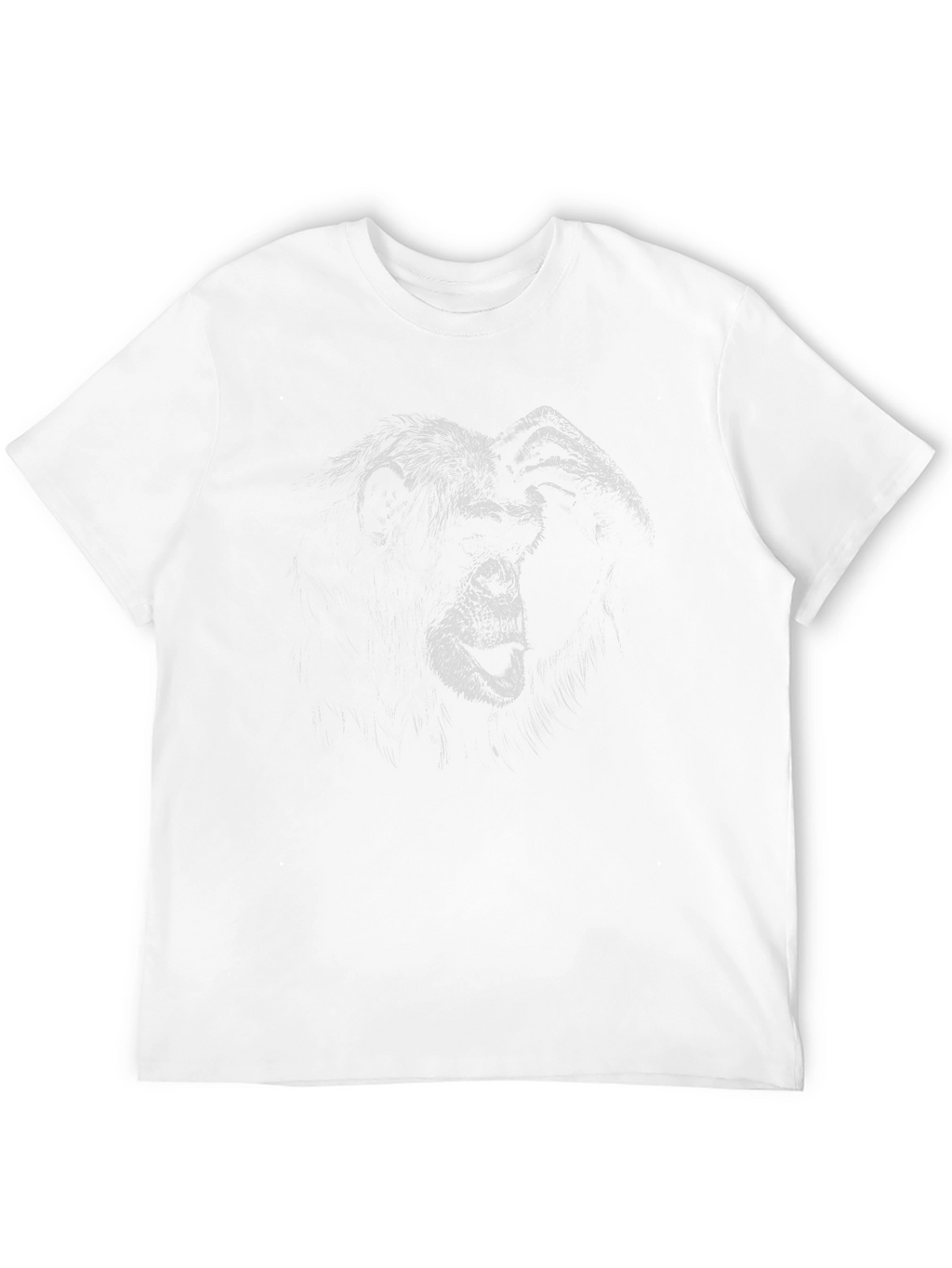 Graphic Black T-Shirt - Monkey See No Evil