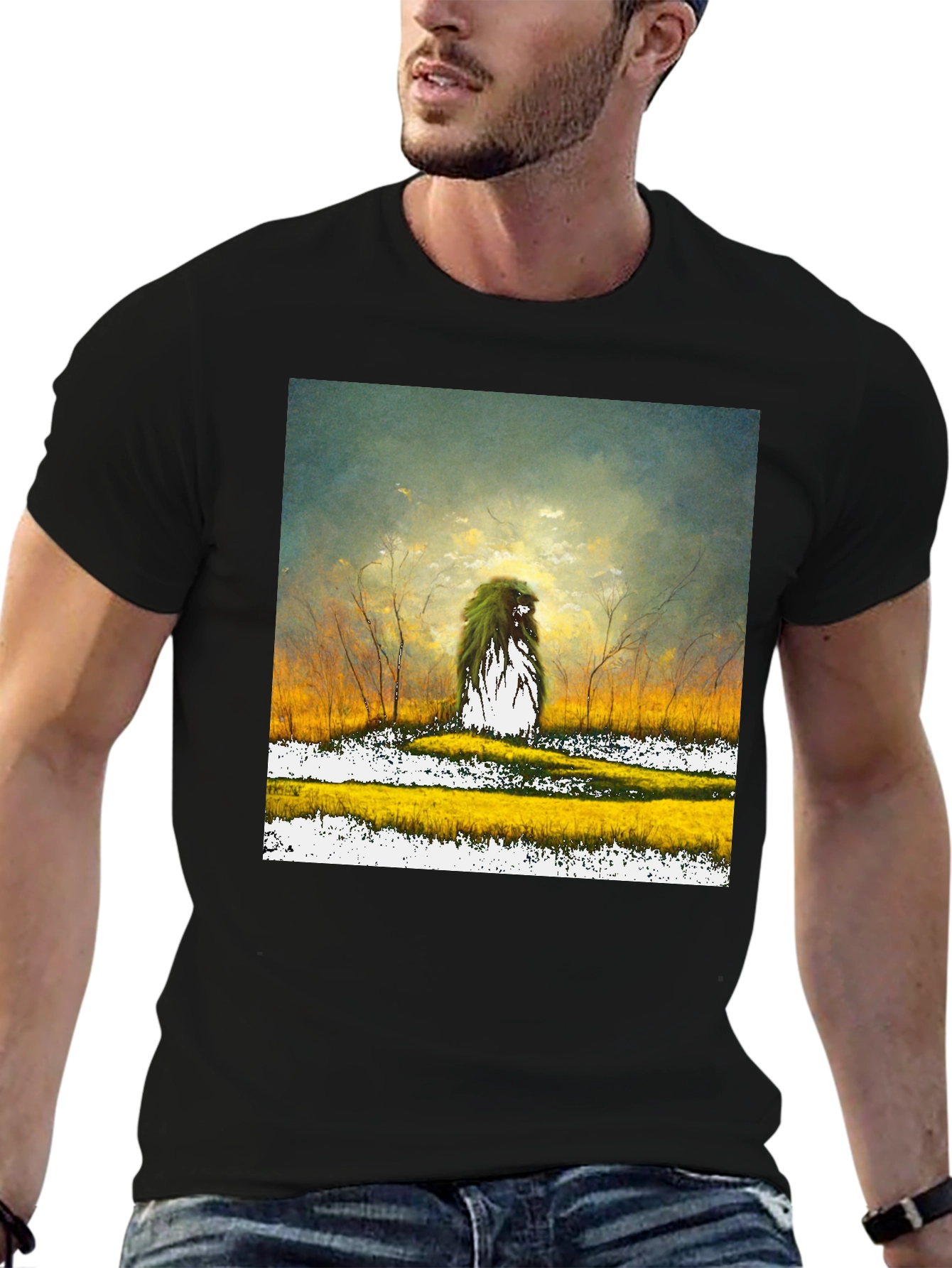 Natures Gate Black T-Shirt