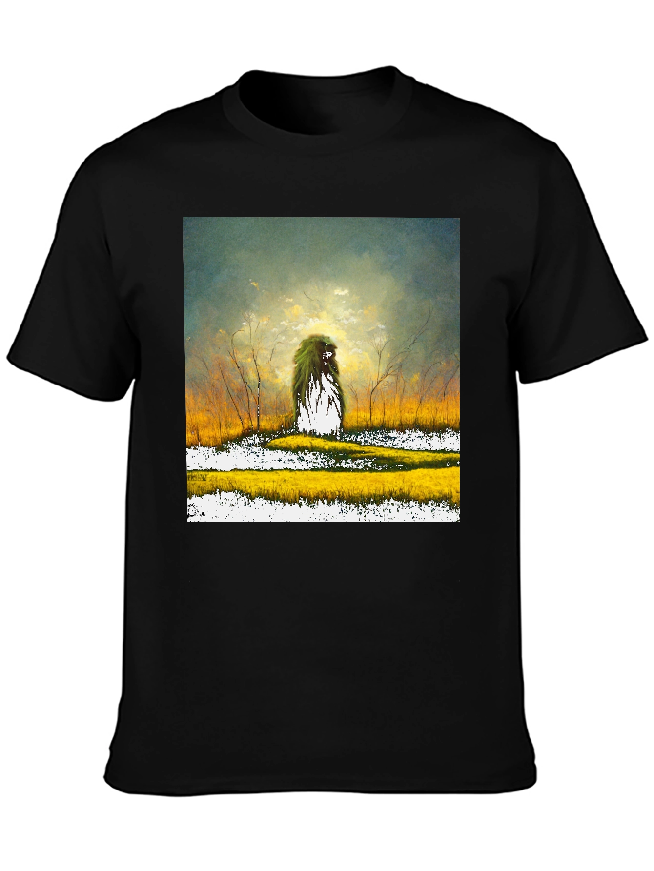 Natures Gate Black T-Shirt