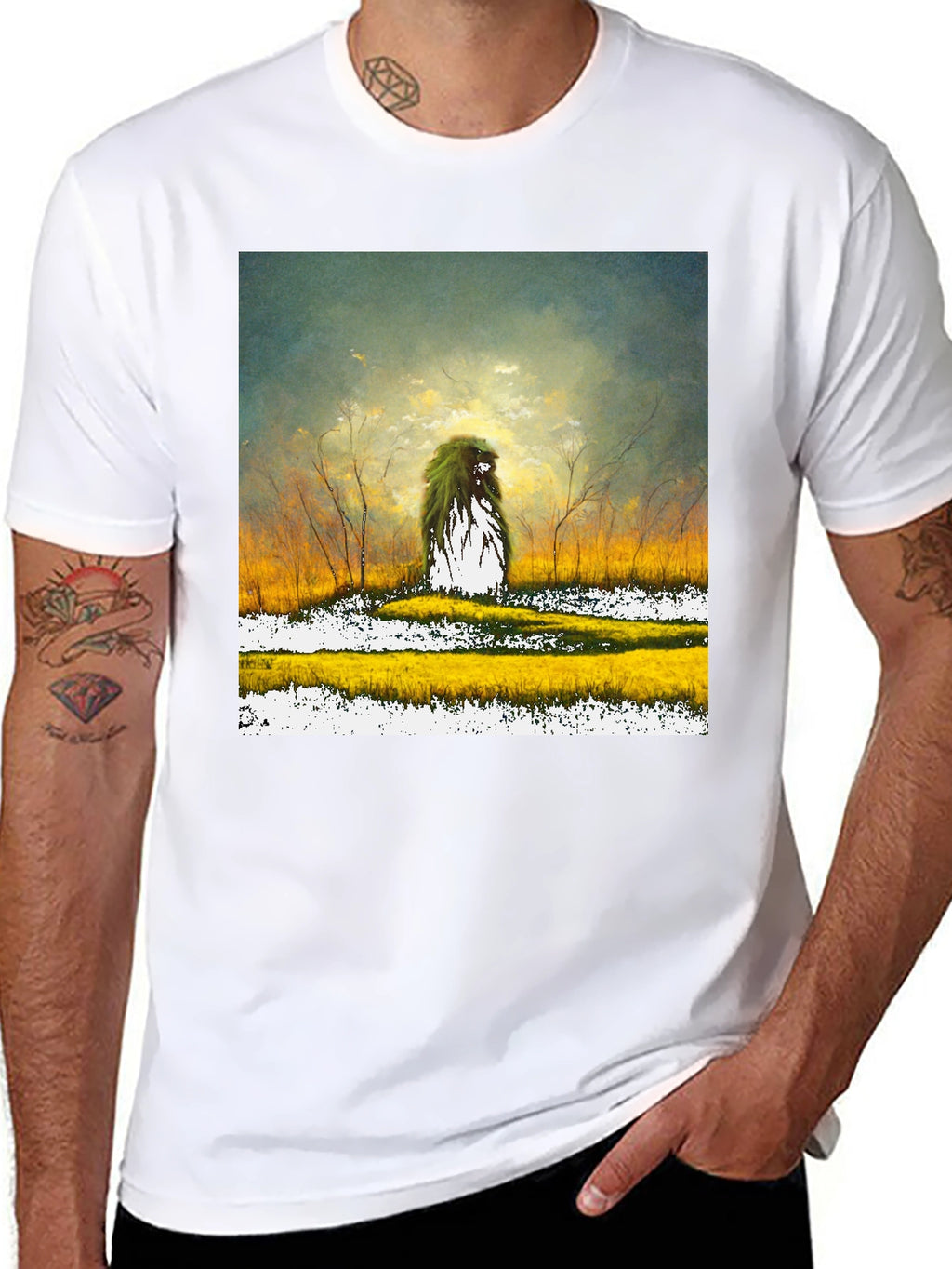 Natures Gate Black T-Shirt