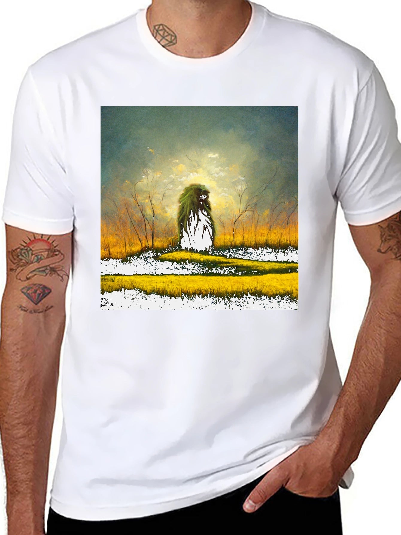 Natures Gate Black T-Shirt