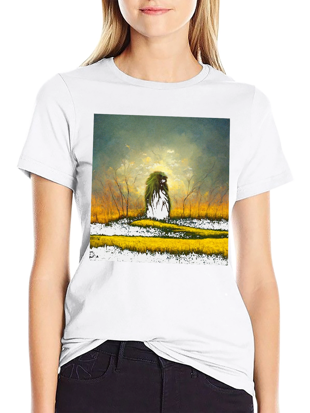Natures Gate Black T-Shirt