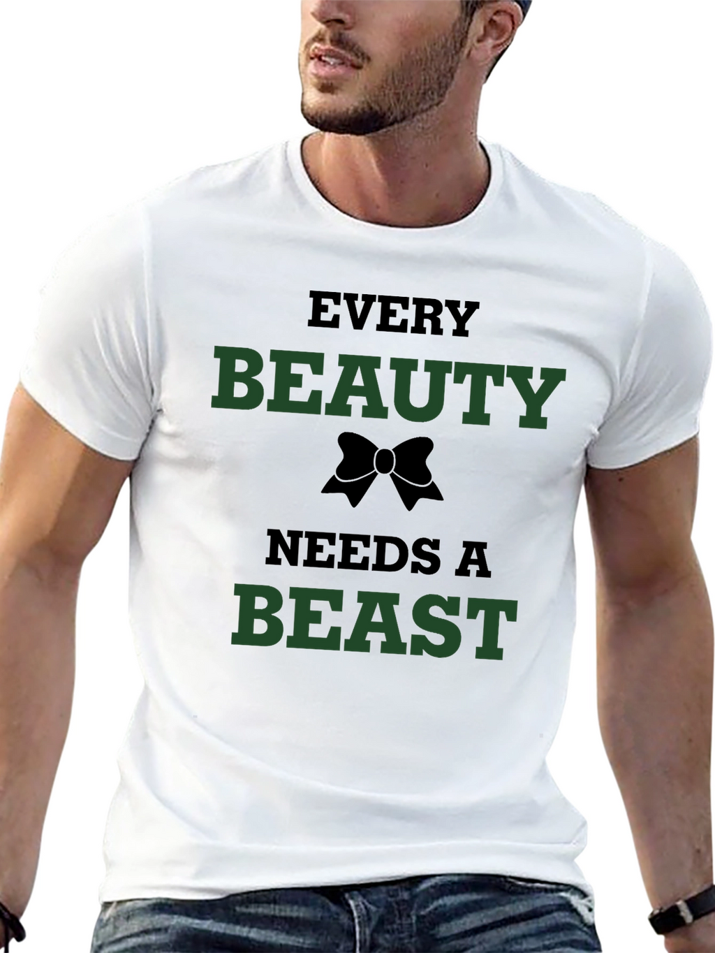 Beauty and Beast Graphic Tee