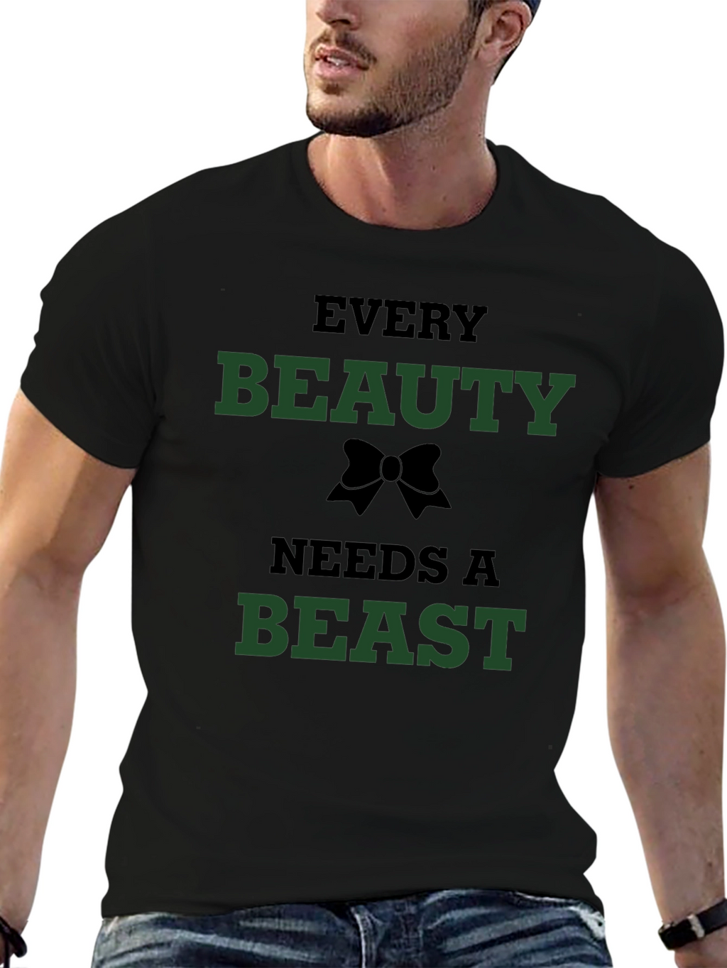 Beauty and Beast Graphic Tee