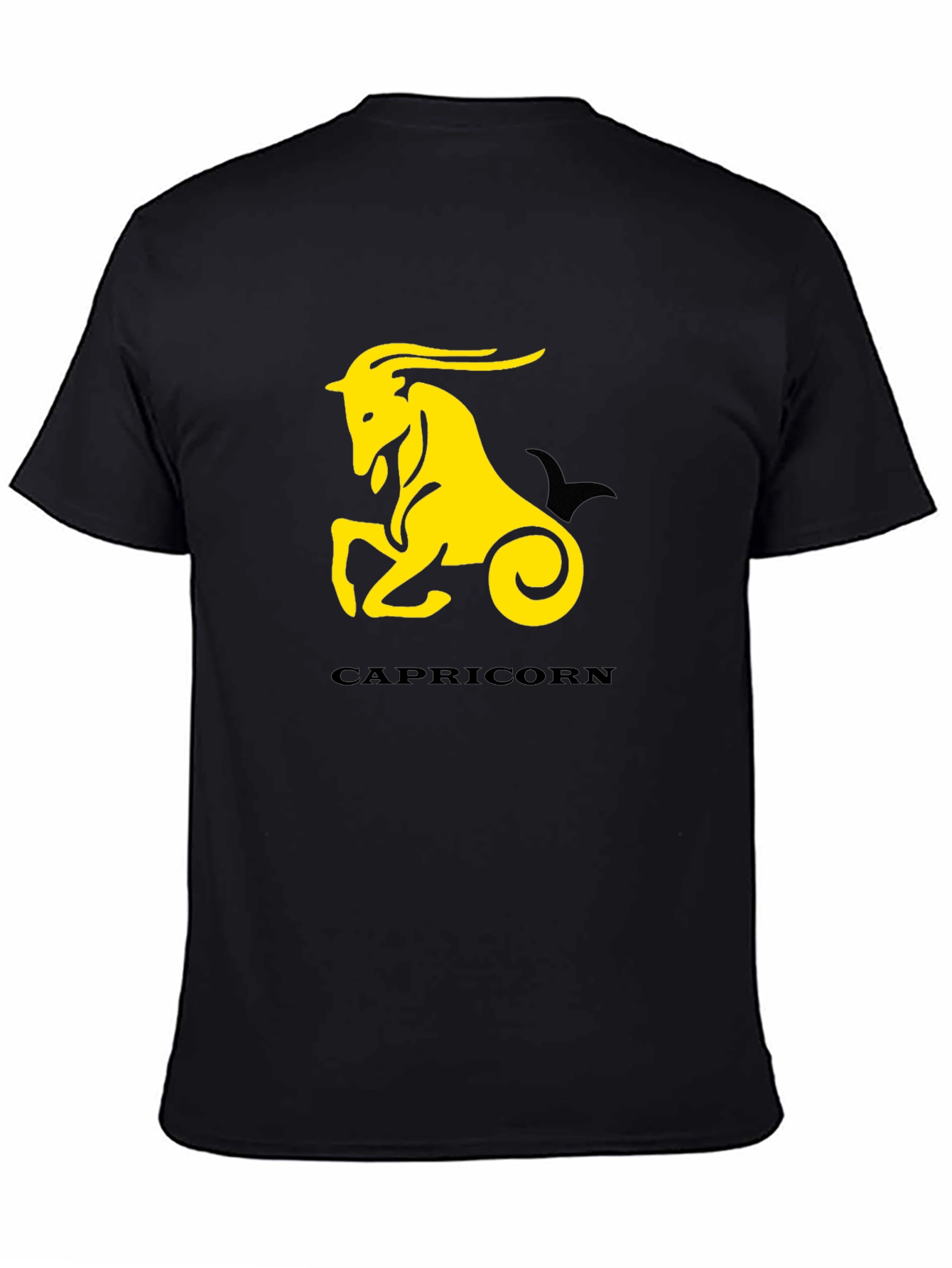 Capricorn Zodiac T-Shirt - Stylish Black Tee