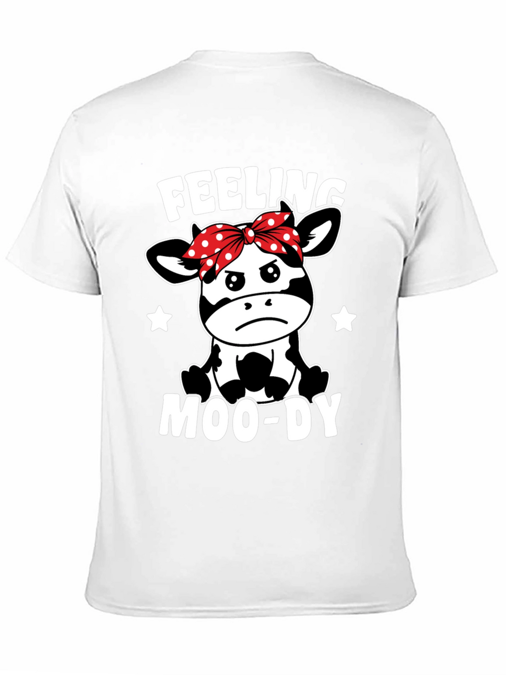 Feeling Moo-Dy Cow Graphic Tee