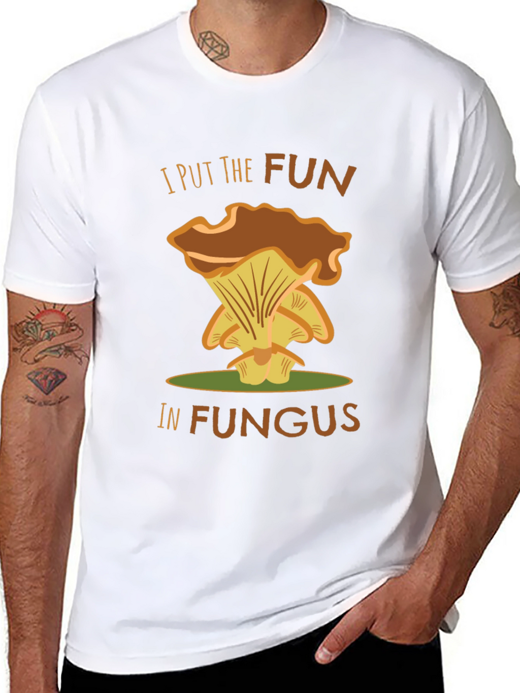 Fun-Guy T-Shirt - I Put the Fun in Fungus!