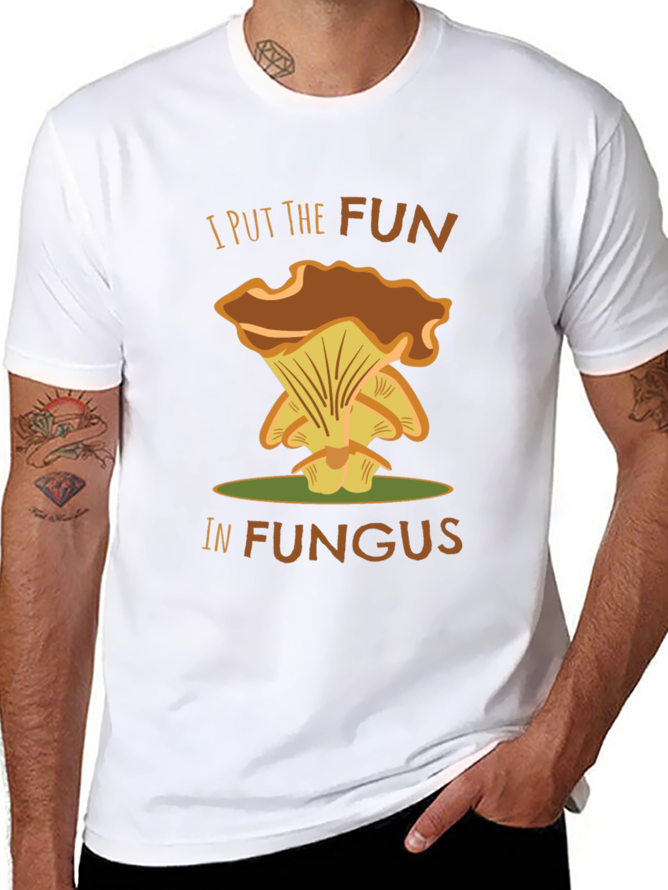 Fun-Guy T-Shirt - I Put the Fun in Fungus!