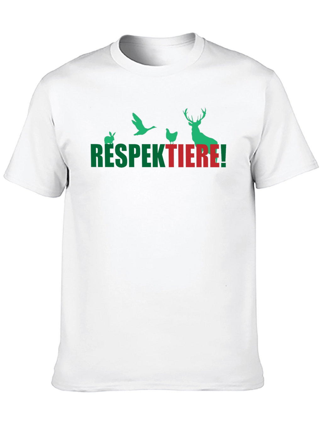 Respect Animals Graphic T-Shirt