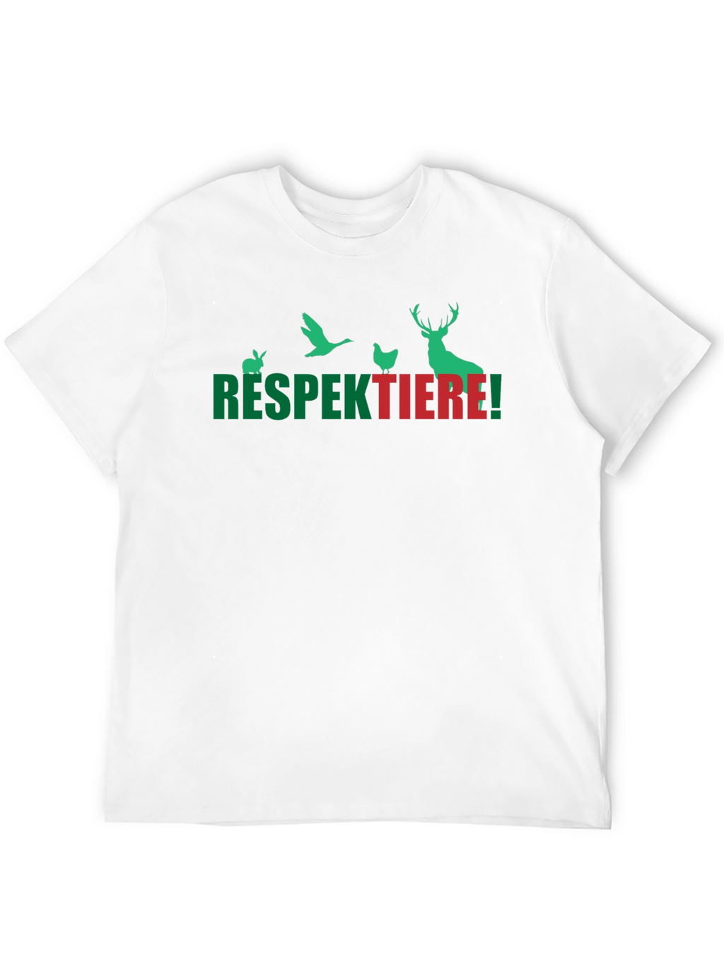 Respect Animals Graphic T-Shirt