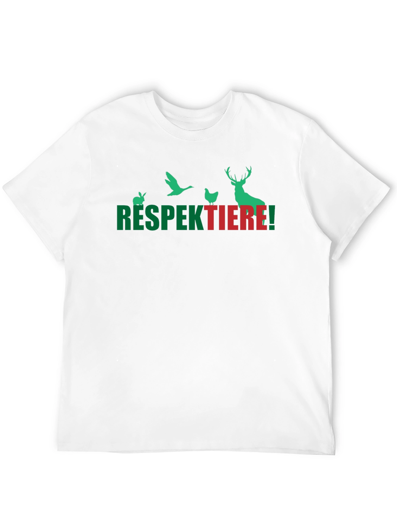 Respect Animals Graphic T-Shirt