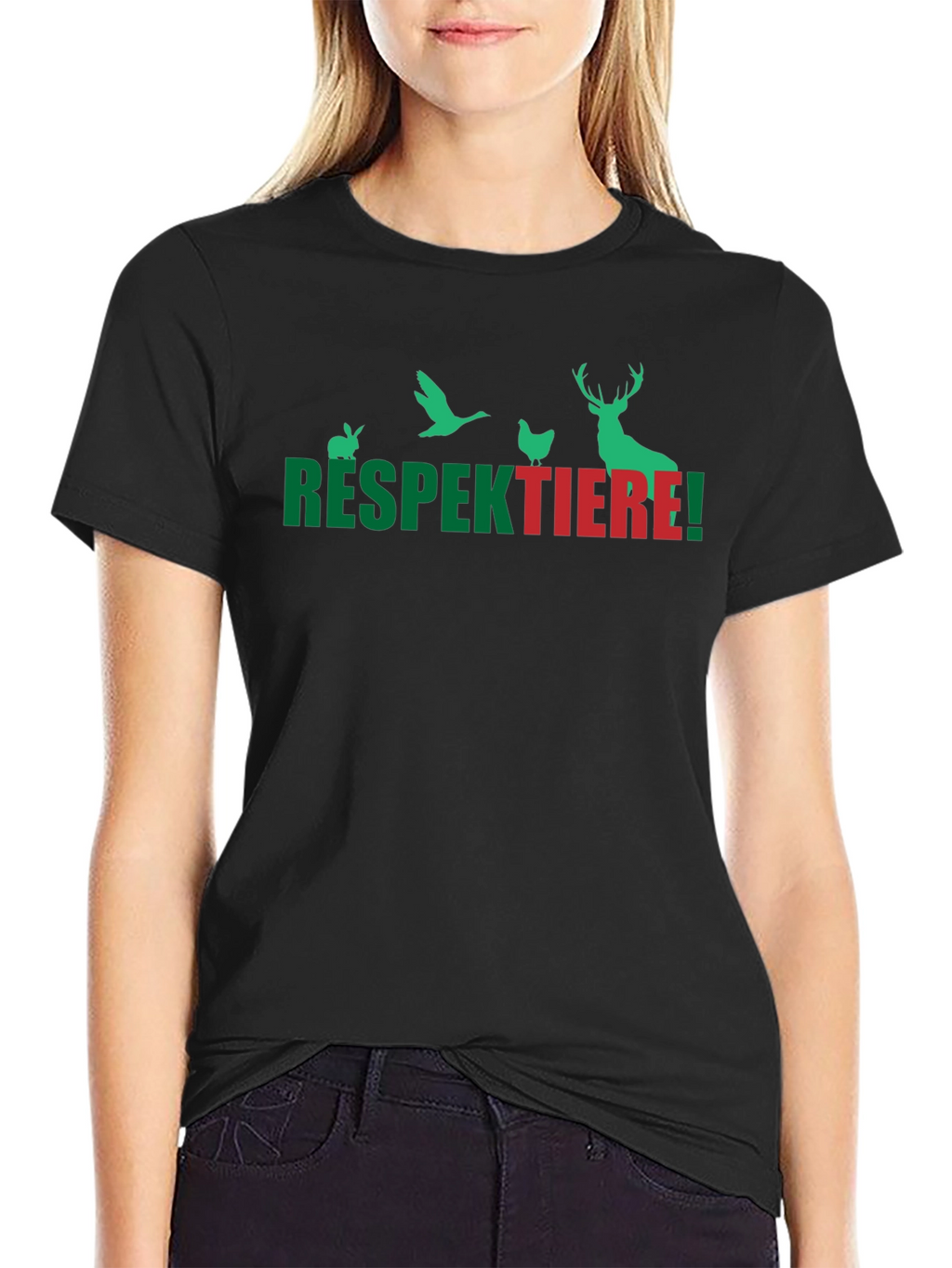 Respect Animals Graphic T-Shirt