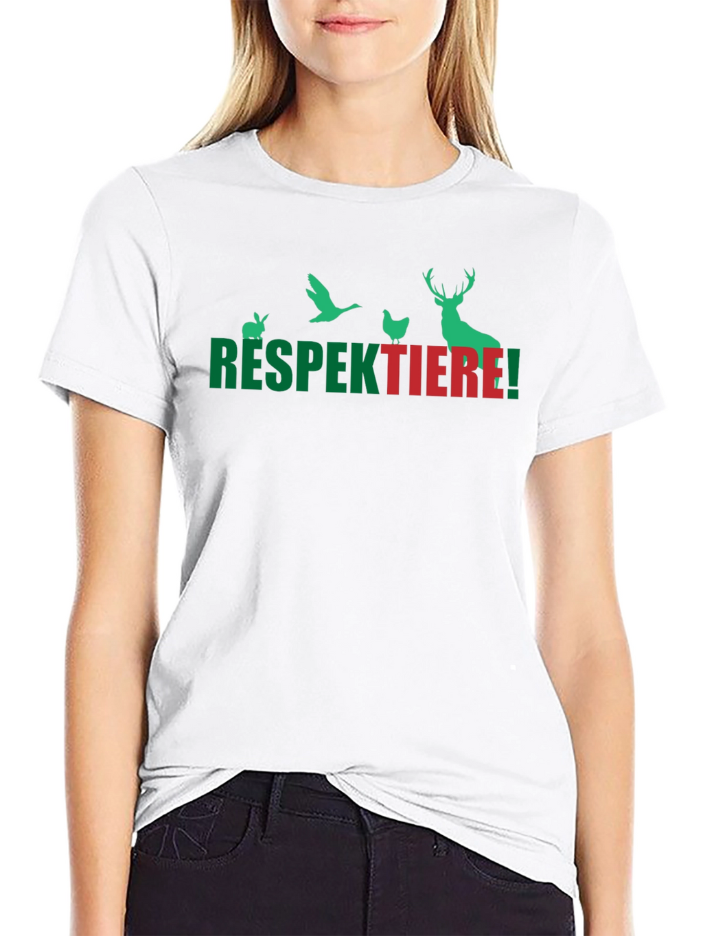 Respect Animals Graphic T-Shirt