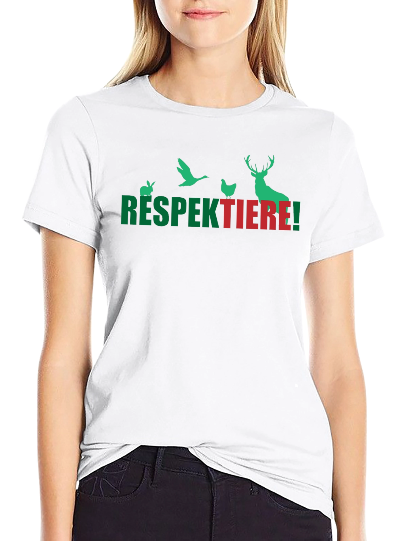 Respect Animals Graphic T-Shirt