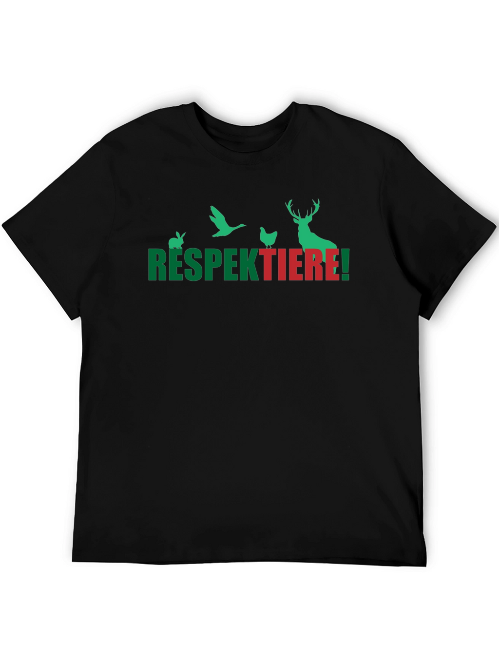 Respect Animals Graphic T-Shirt