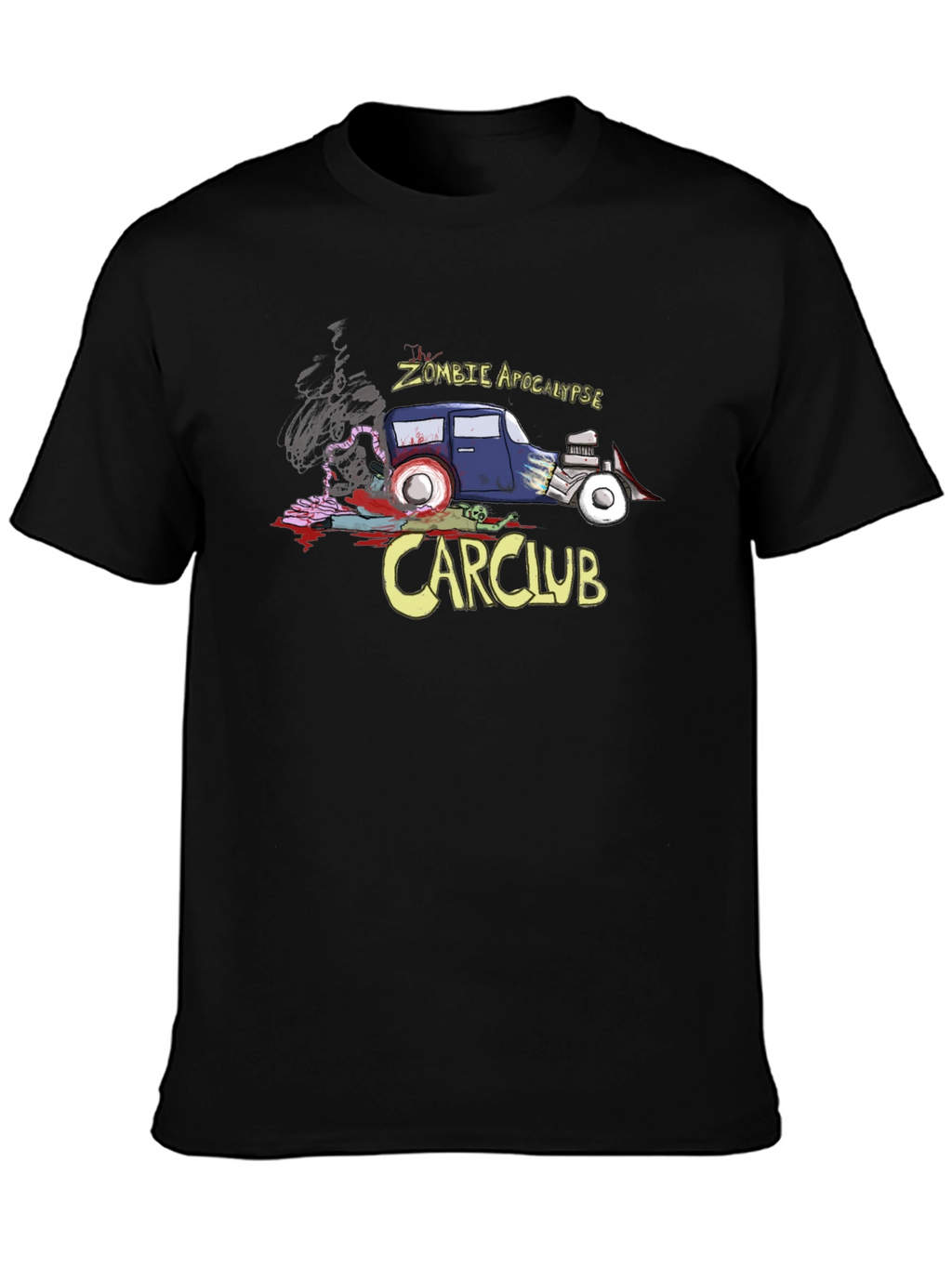 Zombie Apocalypse Car Club T-Shirt
