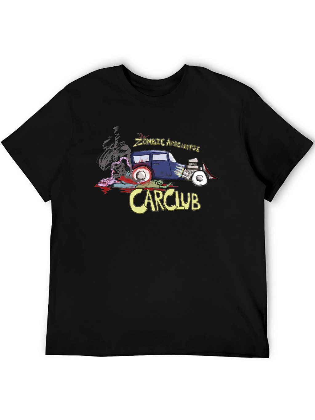 Zombie Apocalypse Car Club T-Shirt