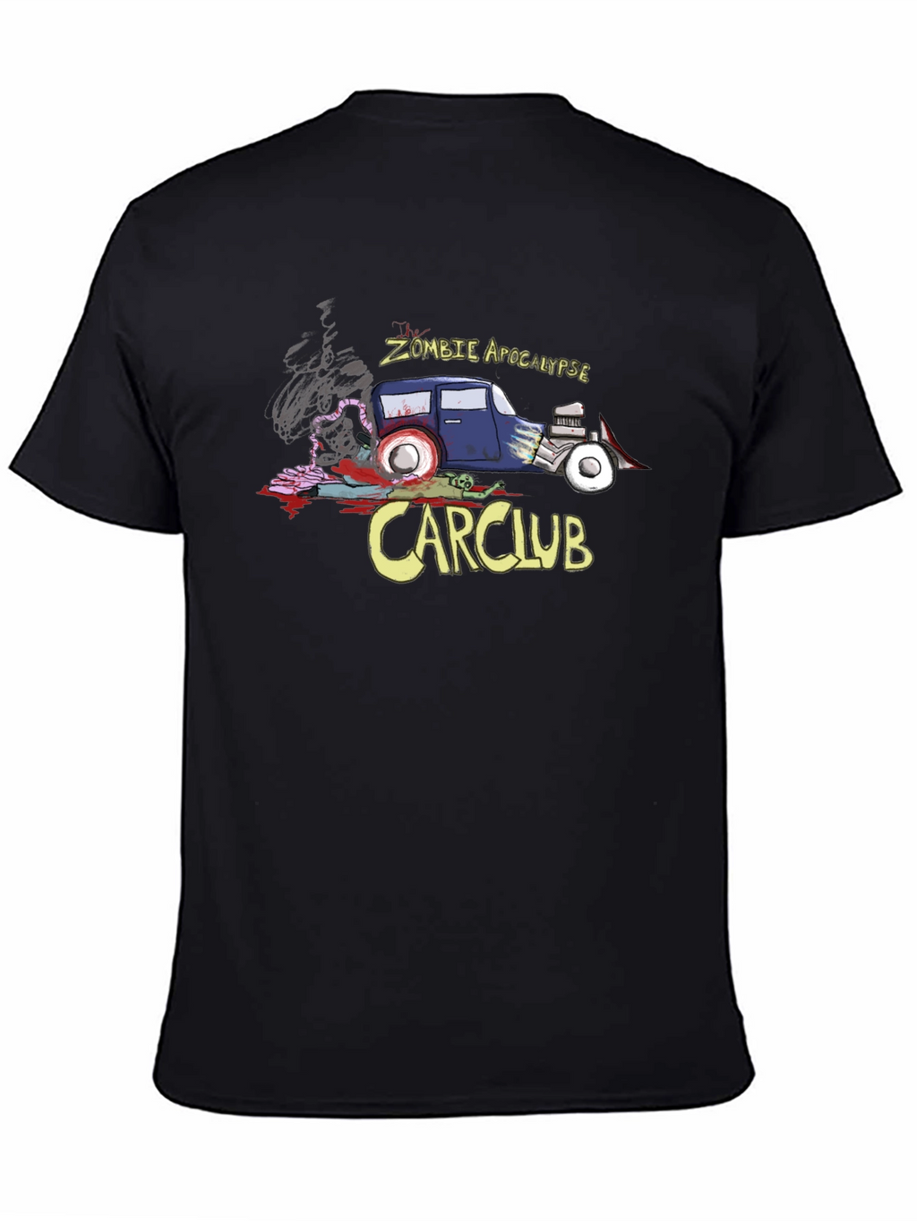 Zombie Apocalypse Car Club T-Shirt