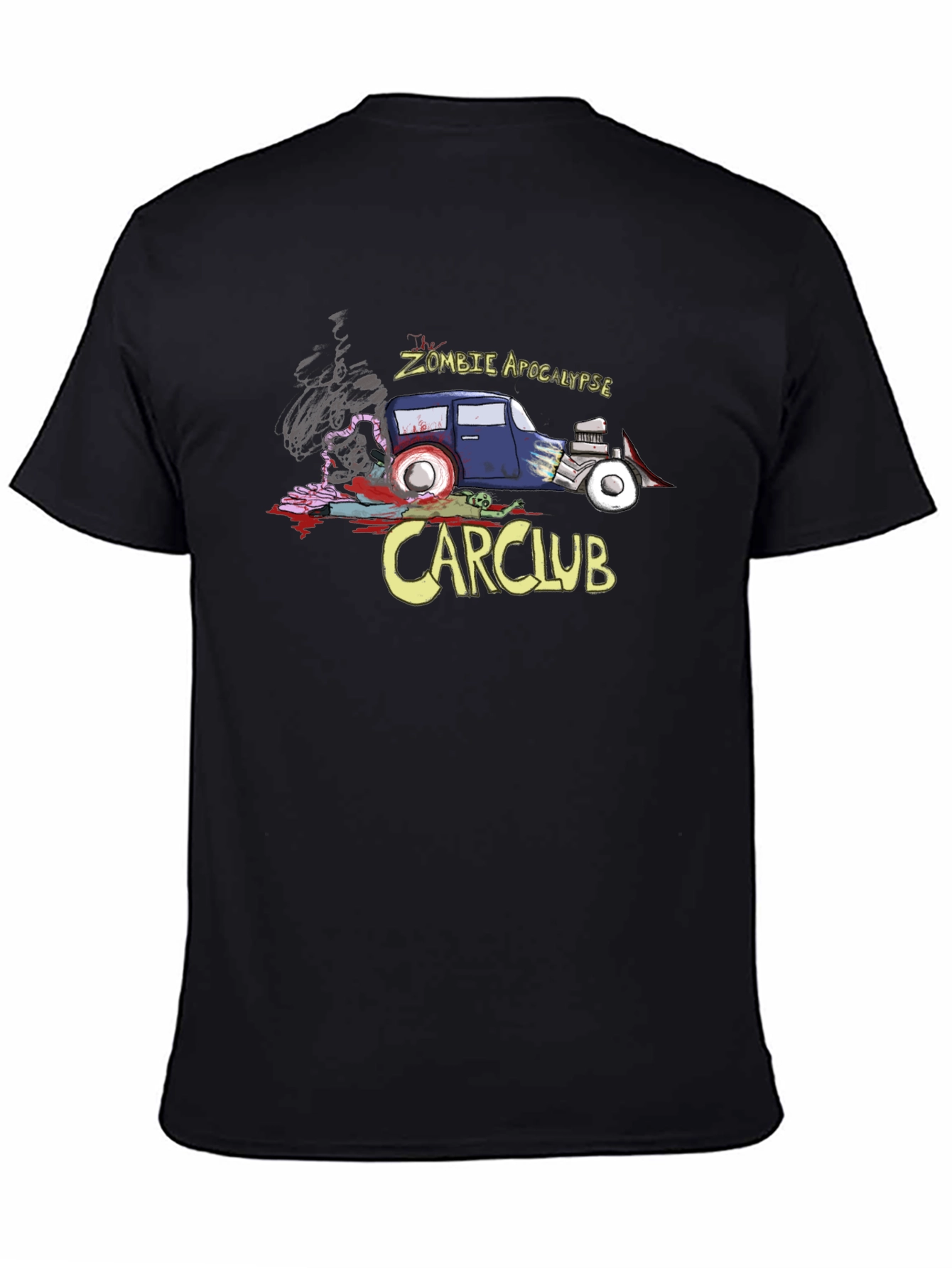 Zombie Apocalypse Car Club T-Shirt