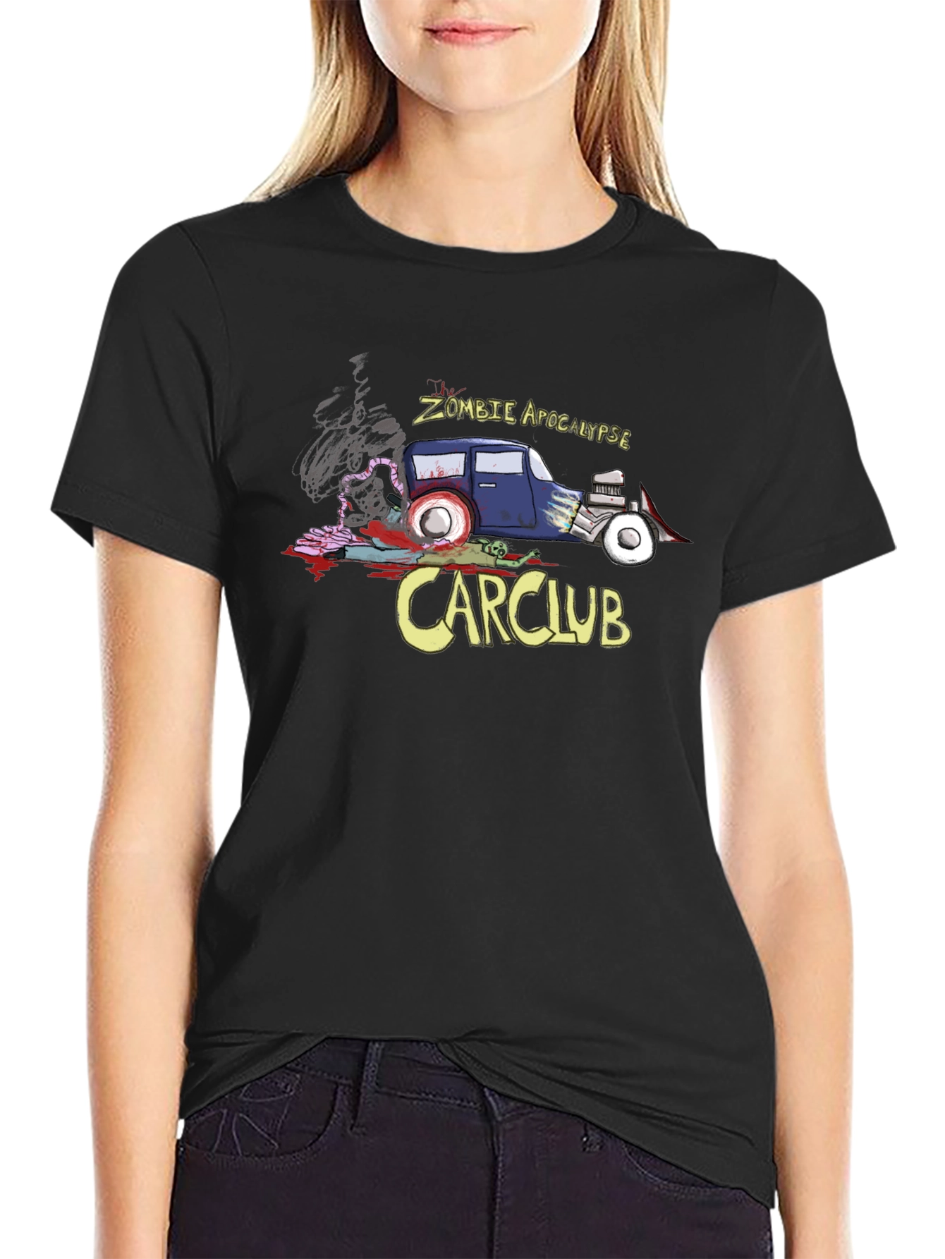 Zombie Apocalypse Car Club T-Shirt