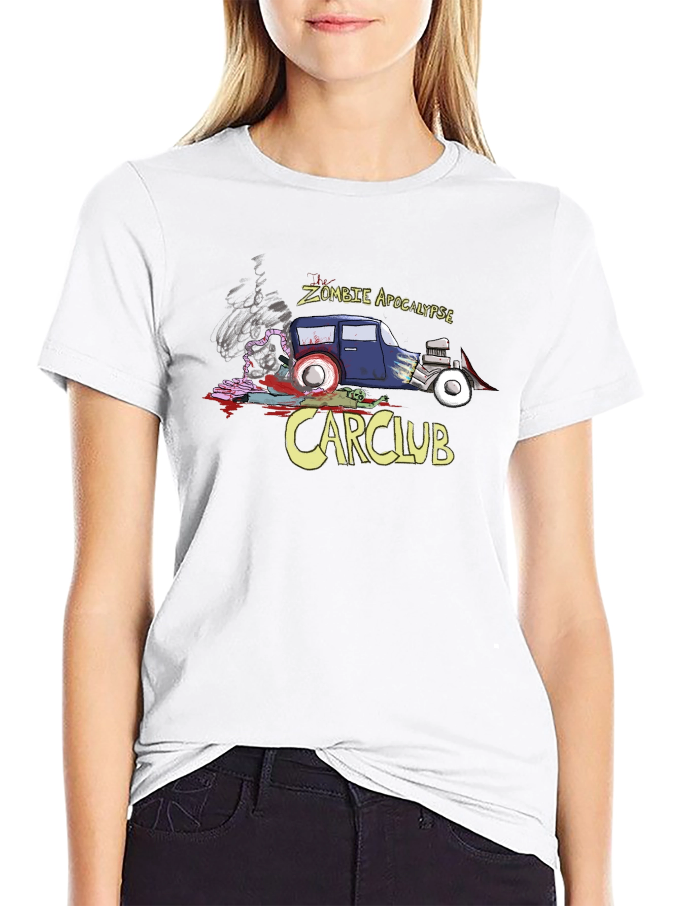 Zombie Apocalypse Car Club T-Shirt
