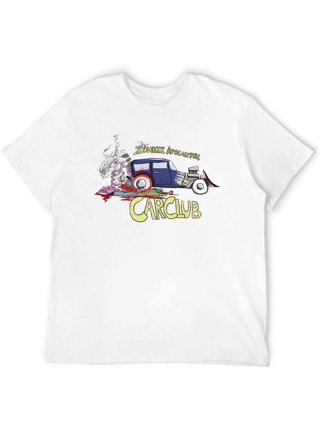 Zombie Apocalypse Car Club T-Shirt