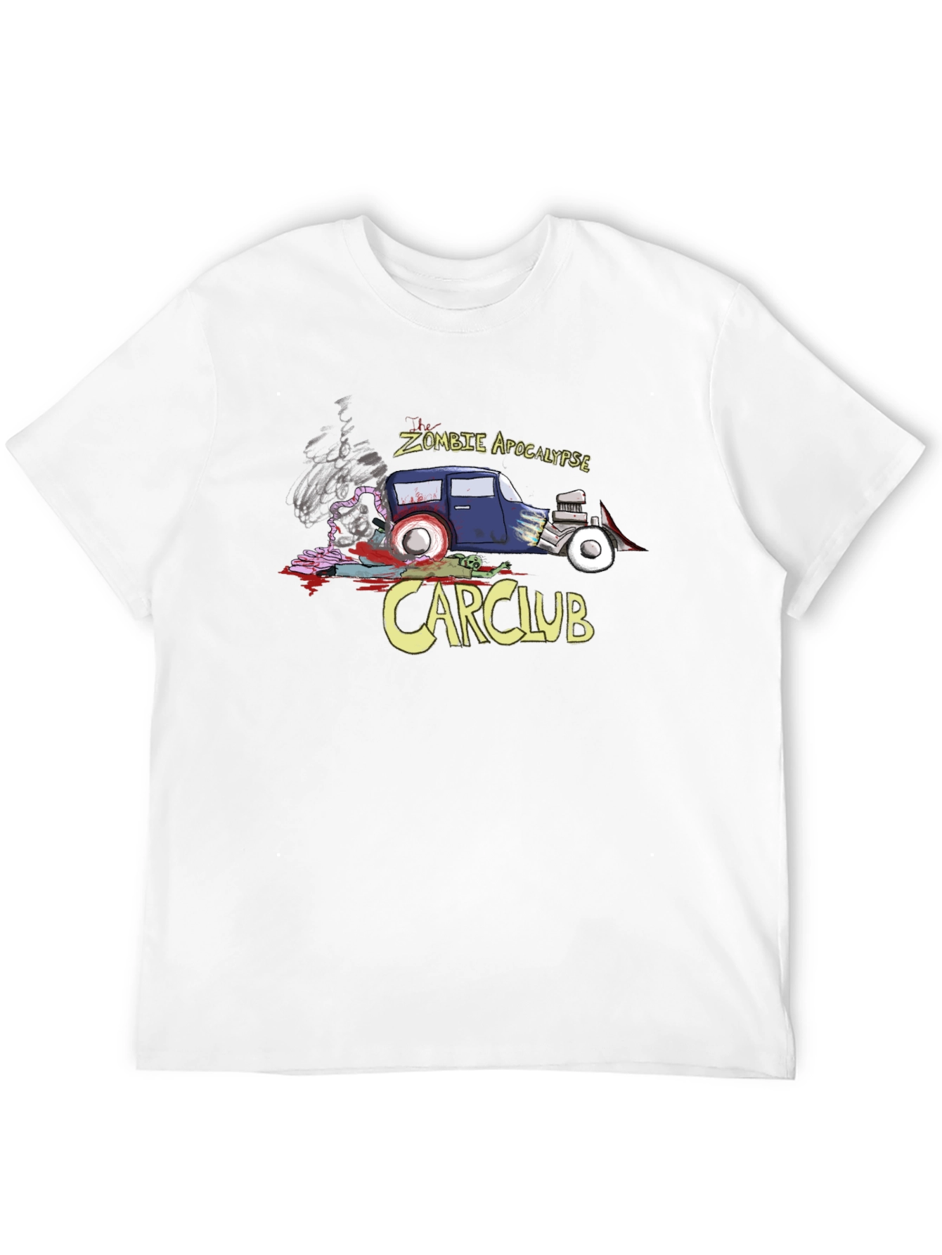 Zombie Apocalypse Car Club T-Shirt