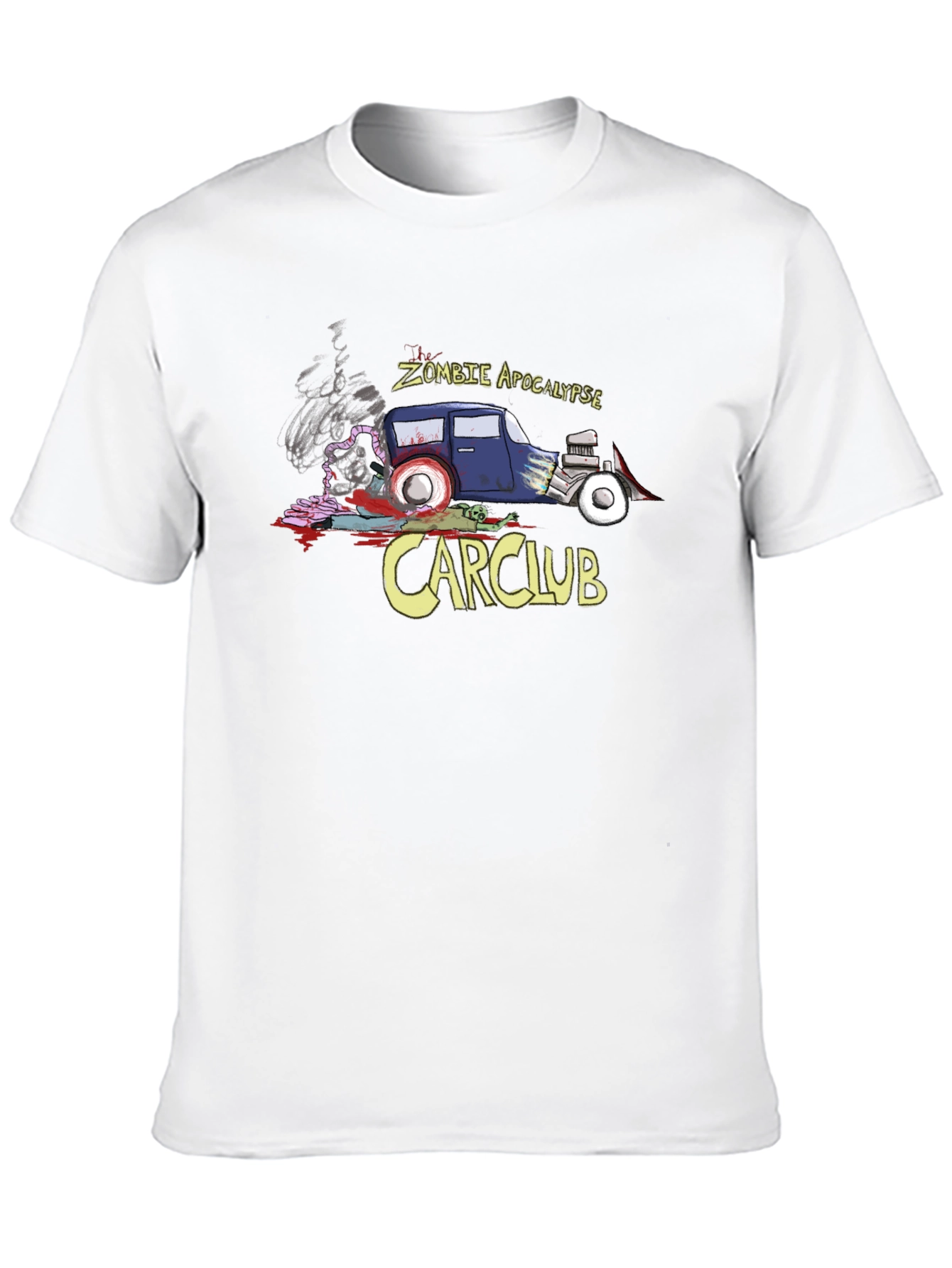 Zombie Apocalypse Car Club T-Shirt