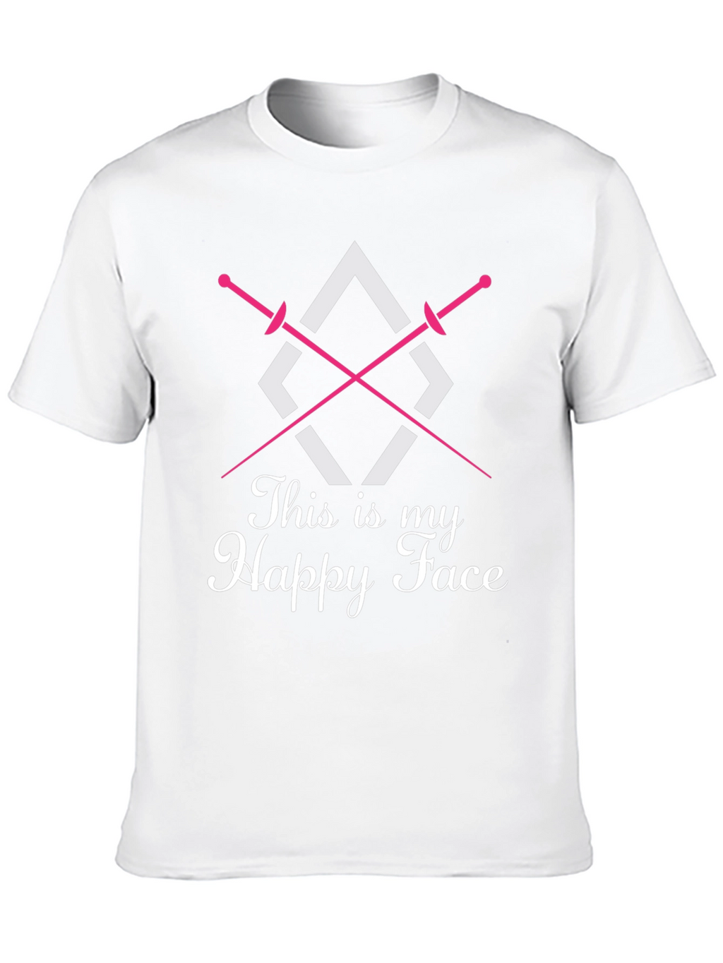 Fencing T-Shirt - This is My Happy Face