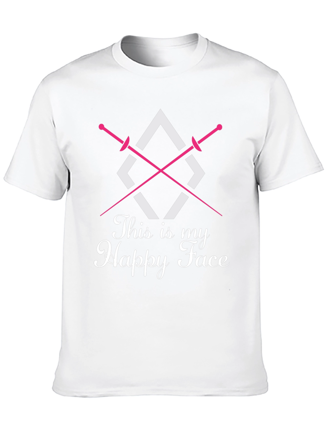 Fencing T-Shirt - This is My Happy Face