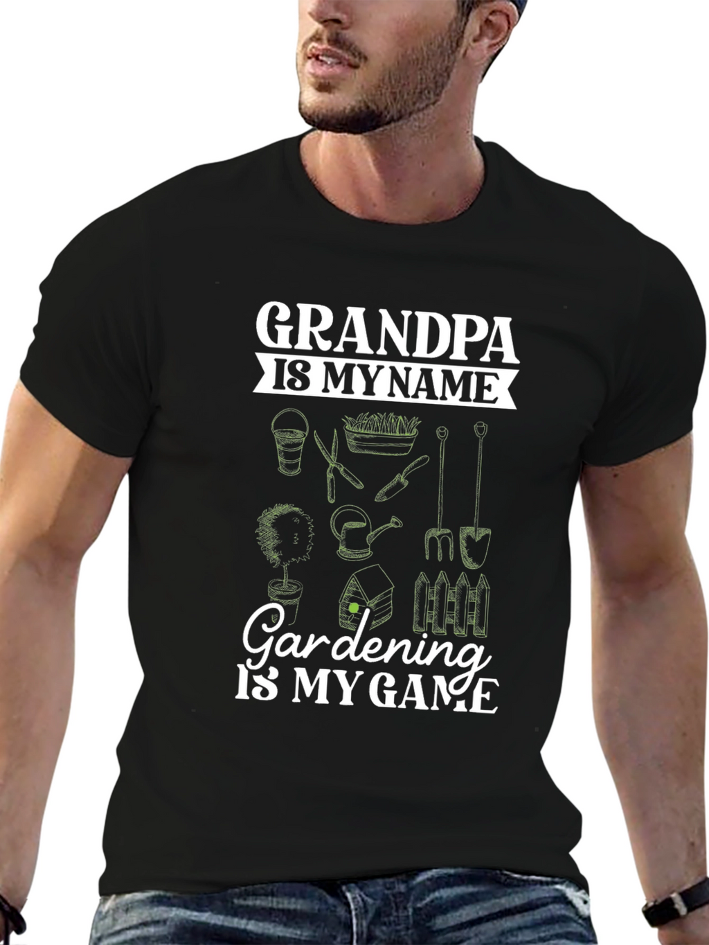 Grandpa Gardening T-Shirt: Gardeners Pride