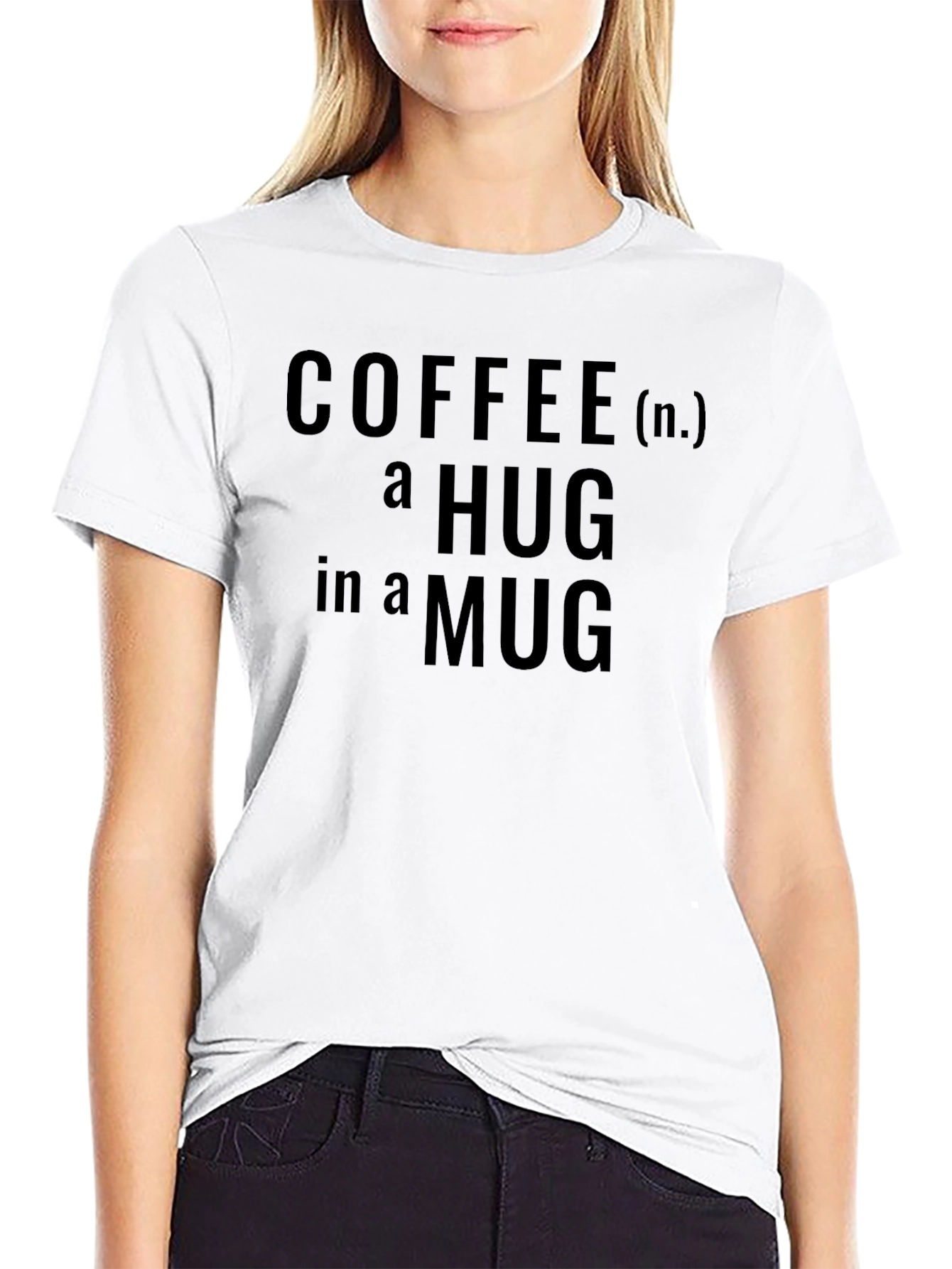 Coffee Hug in a Mug Graphic T-Shirt